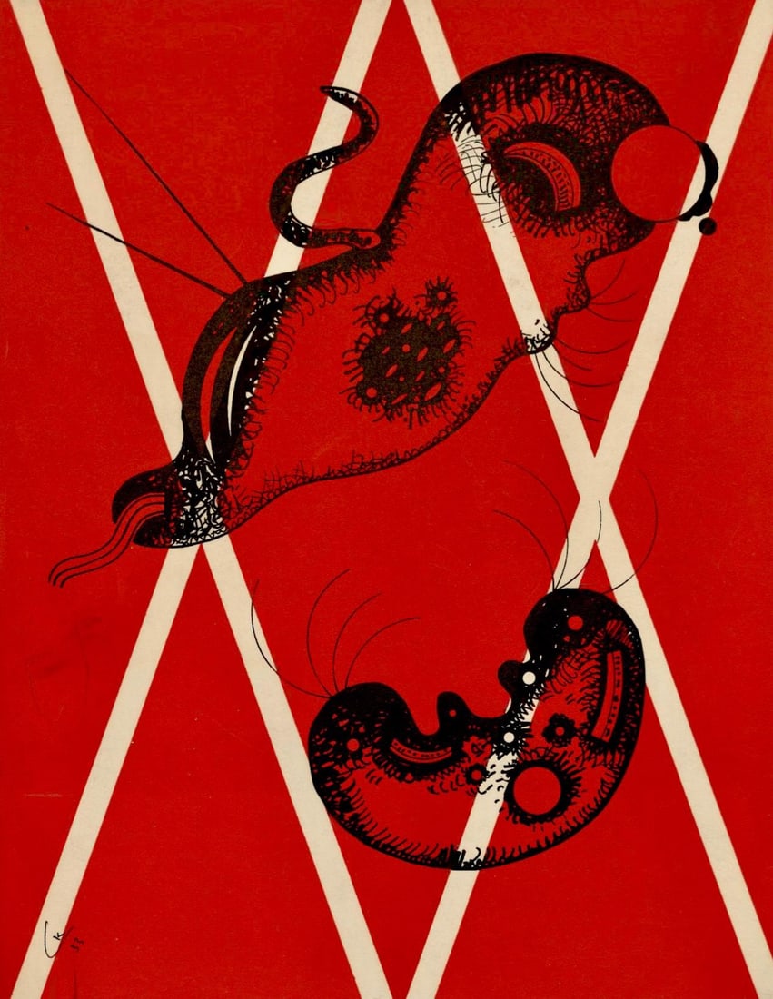 Lithograph - Wassily Kandinsky - Composition - XXe sicle: Lithograph - Wassily Kandinsky - Composition - XXe sicle This listing features Lithograph - Wassily Kandinsky - Composition - XXe sicle. Item specifics are provided below. Item Specifics: Paper Size:
