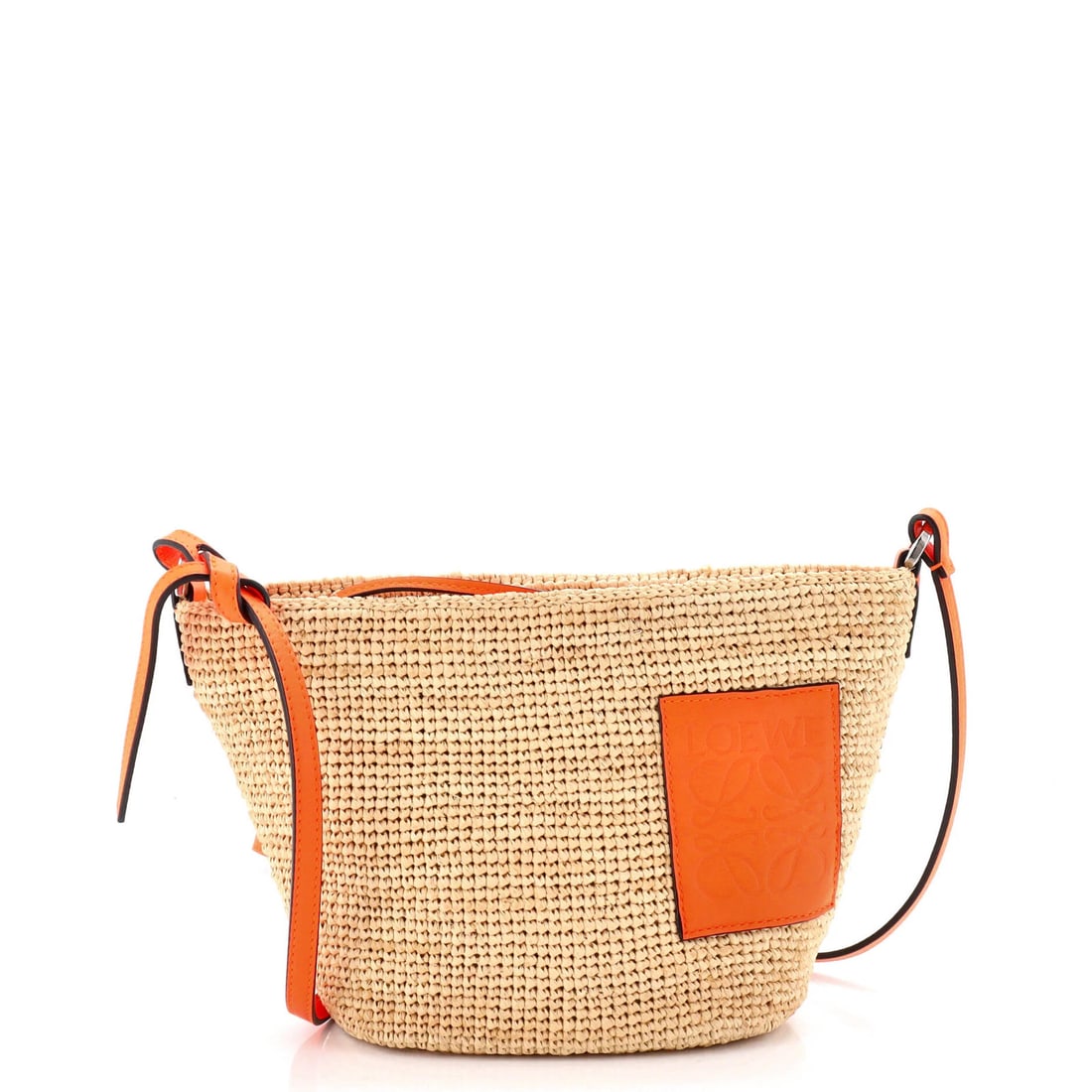Raffia Loewe Pochette Woven (1 of 5)