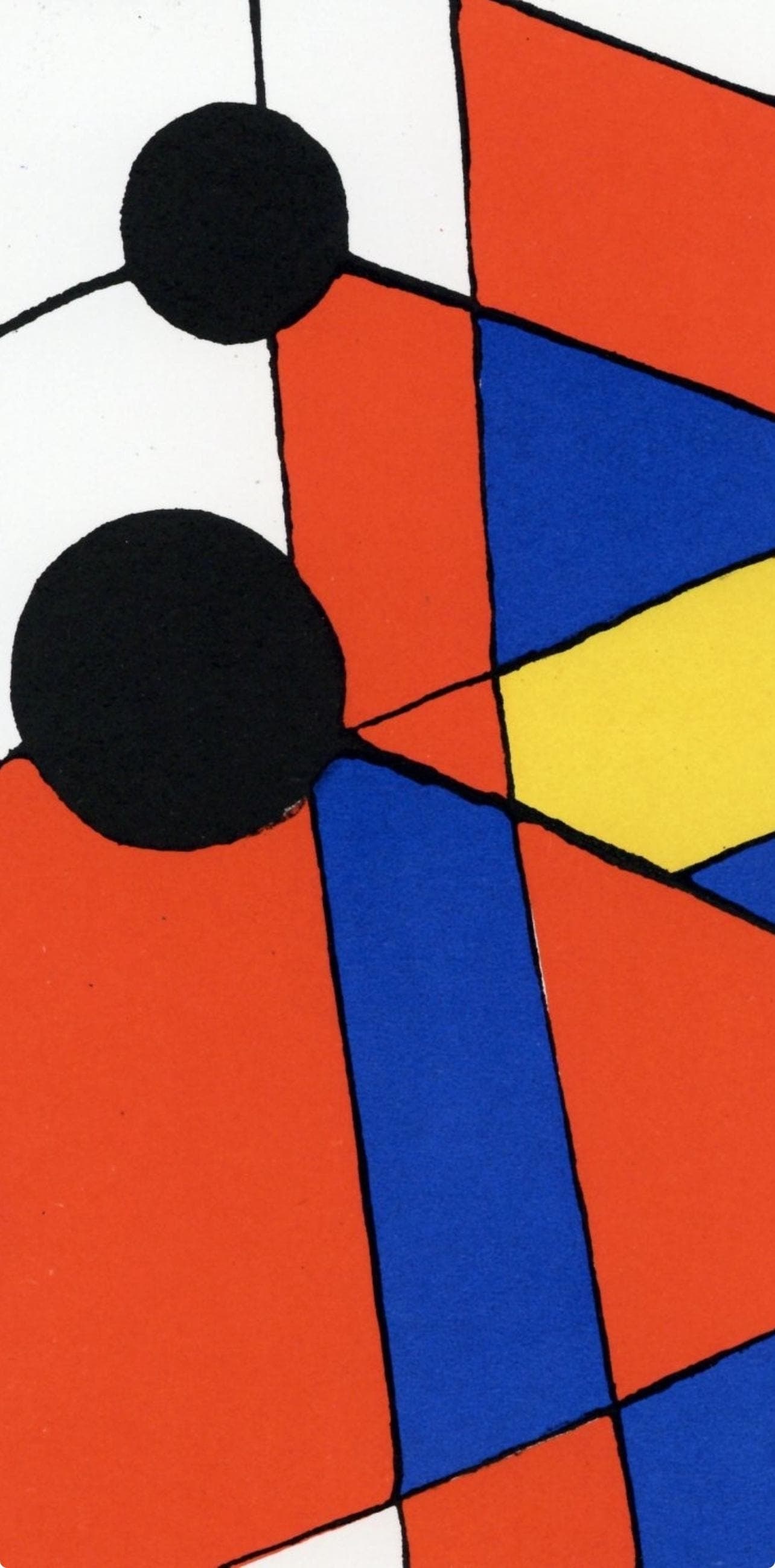 Lithograph - Alexander Calder - Composition - XXe sicle - 2