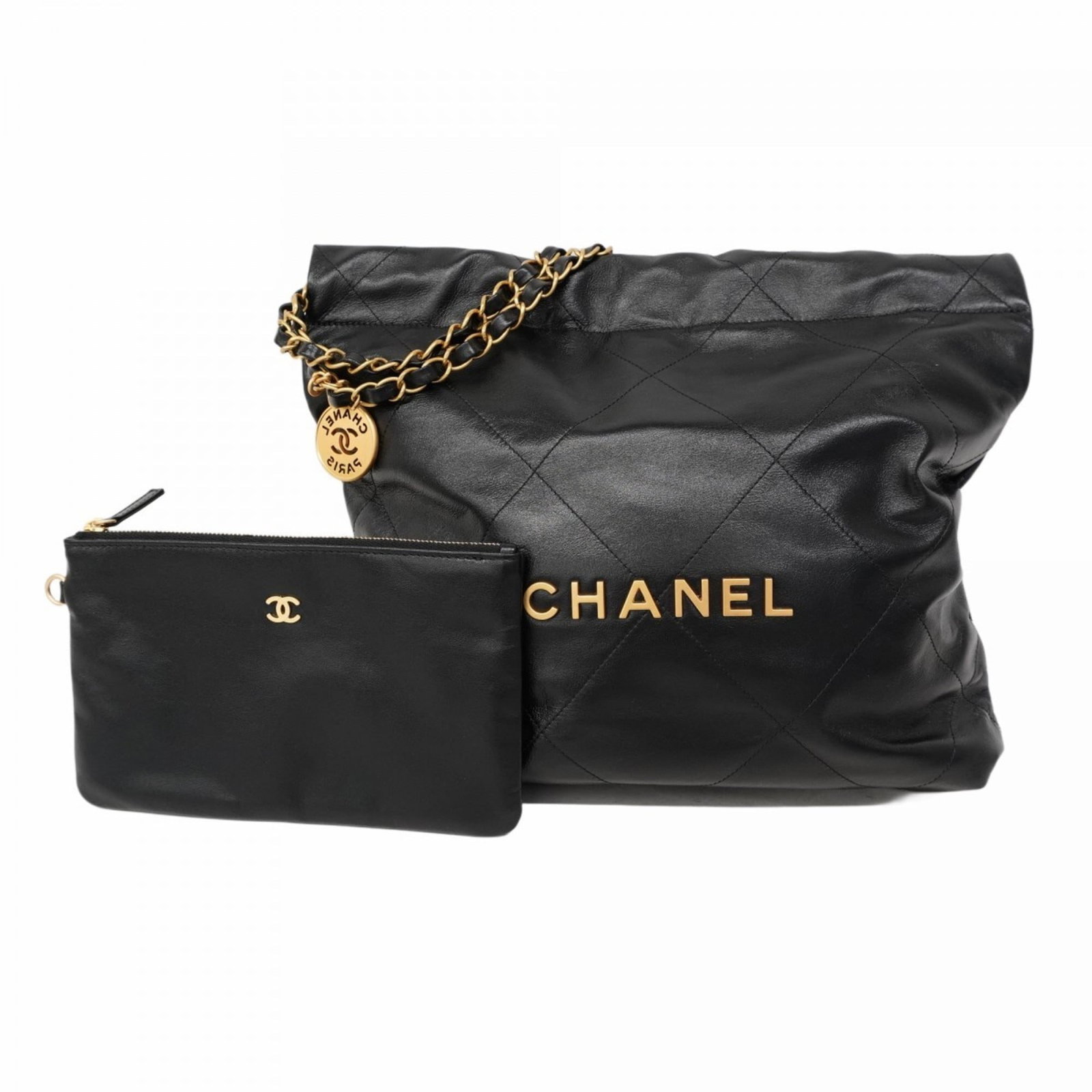 Leather Chanel Shoulder Bag (1 of 6)