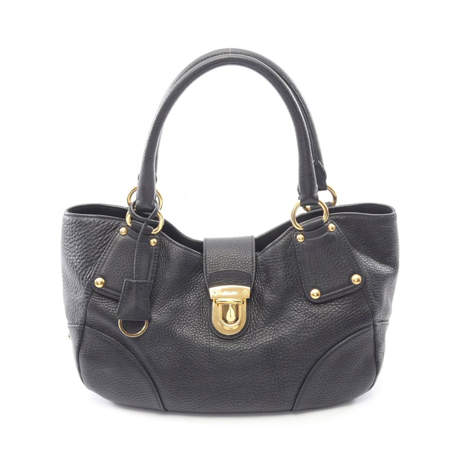Leather Prada Handbag (1 of 8)