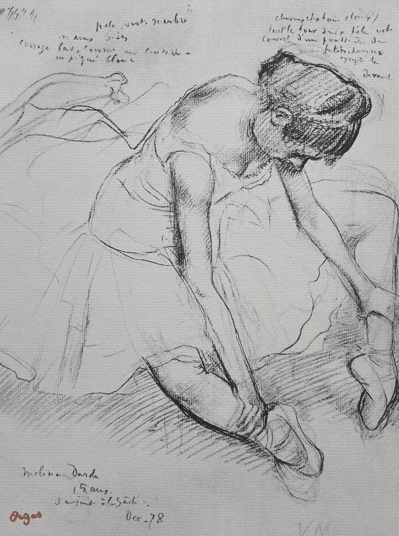Lithograph - Edgar Degas - Melina Darde - Ten Ballet Sketches: Lithograph - Edgar Degas - Melina Darde - Ten Ballet Sketches This listing features Lithograph - Edgar Degas - Melina Darde - Ten Ballet Sketches. Item specifics are provided below. Item Specifics: In