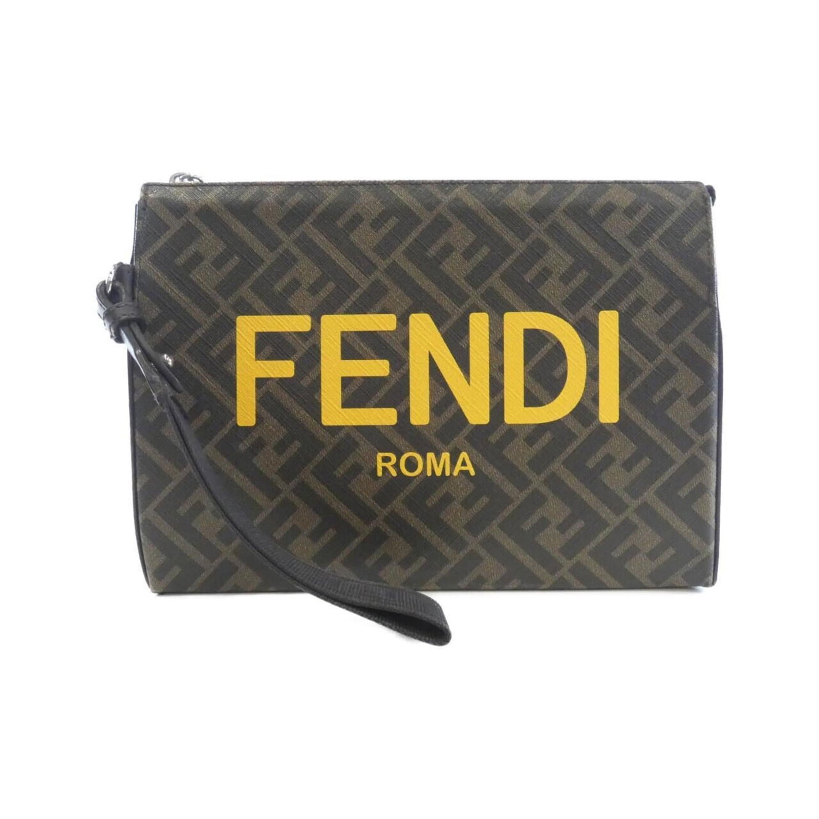 Canvas Fendi Handbag Coated (1 of 9)
