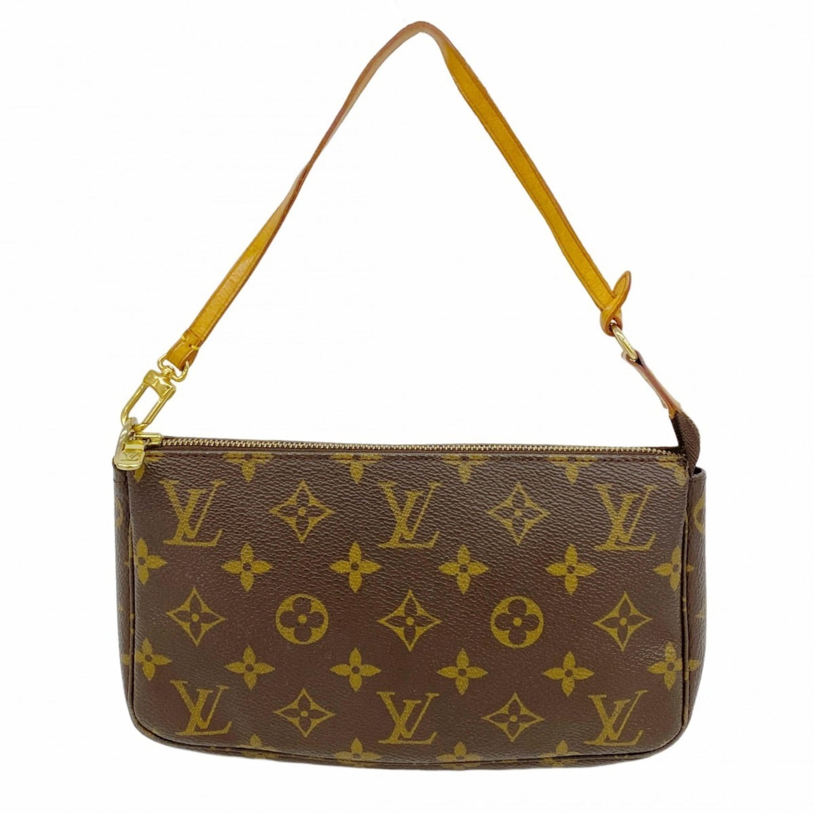 Pouch Louis Vuitton: Pouch Louis Vuitton This listing features Pouch Louis Vuitton. Item specifics are provided below. Item Specifics: Brand: Louis Vuitton Type: Pouch Color: Brown Gender: Women Size (Hxwxd): 13cm x 21cm