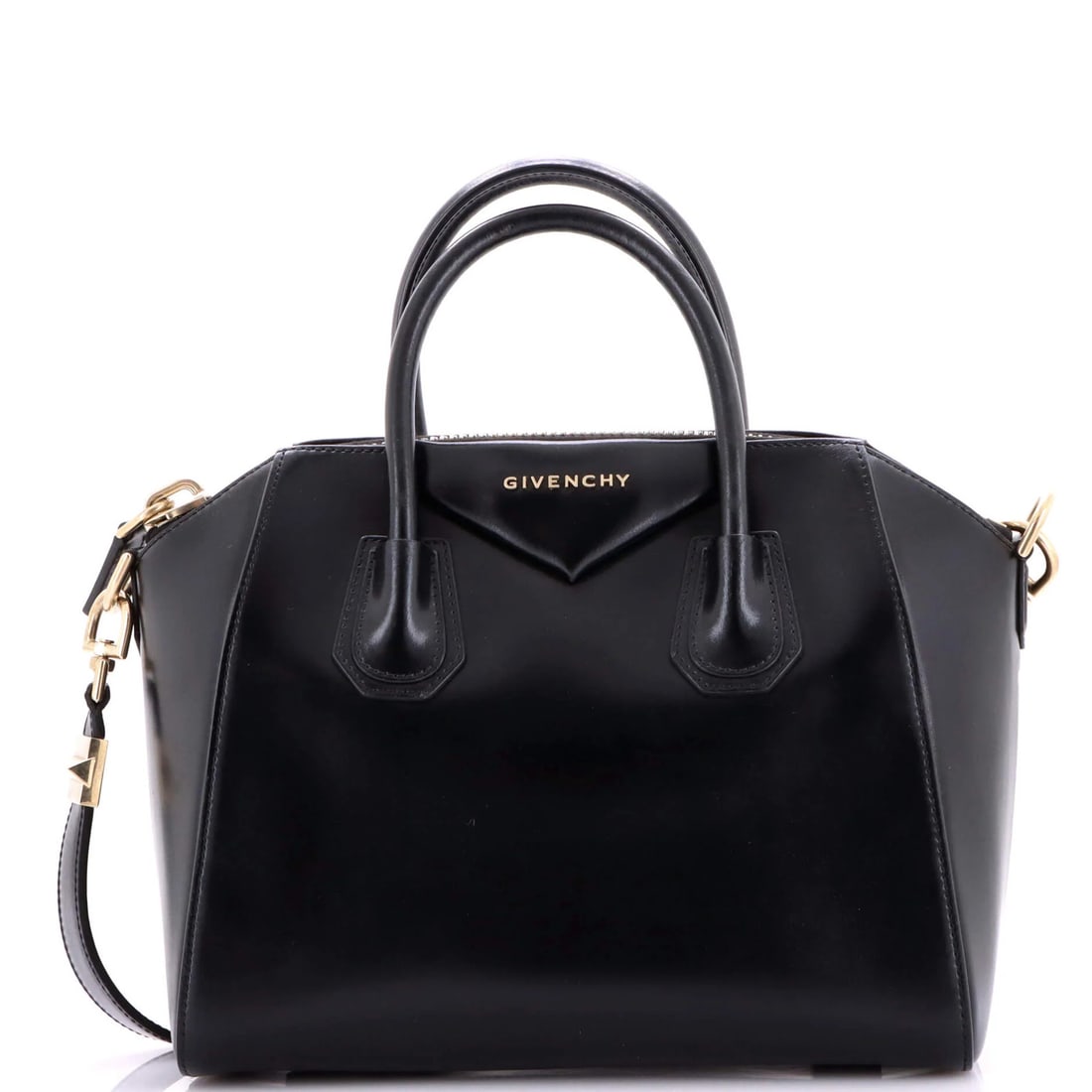 Small Givenchy Antigona Bag Glazed Leather: Small Givenchy Antigona Bag Glazed Leather This listing features Small Givenchy Antigona Bag Glazed Leather. Item specifics are provided below. Item Specifics: Brand: Givenchy Exterior Material: Leath