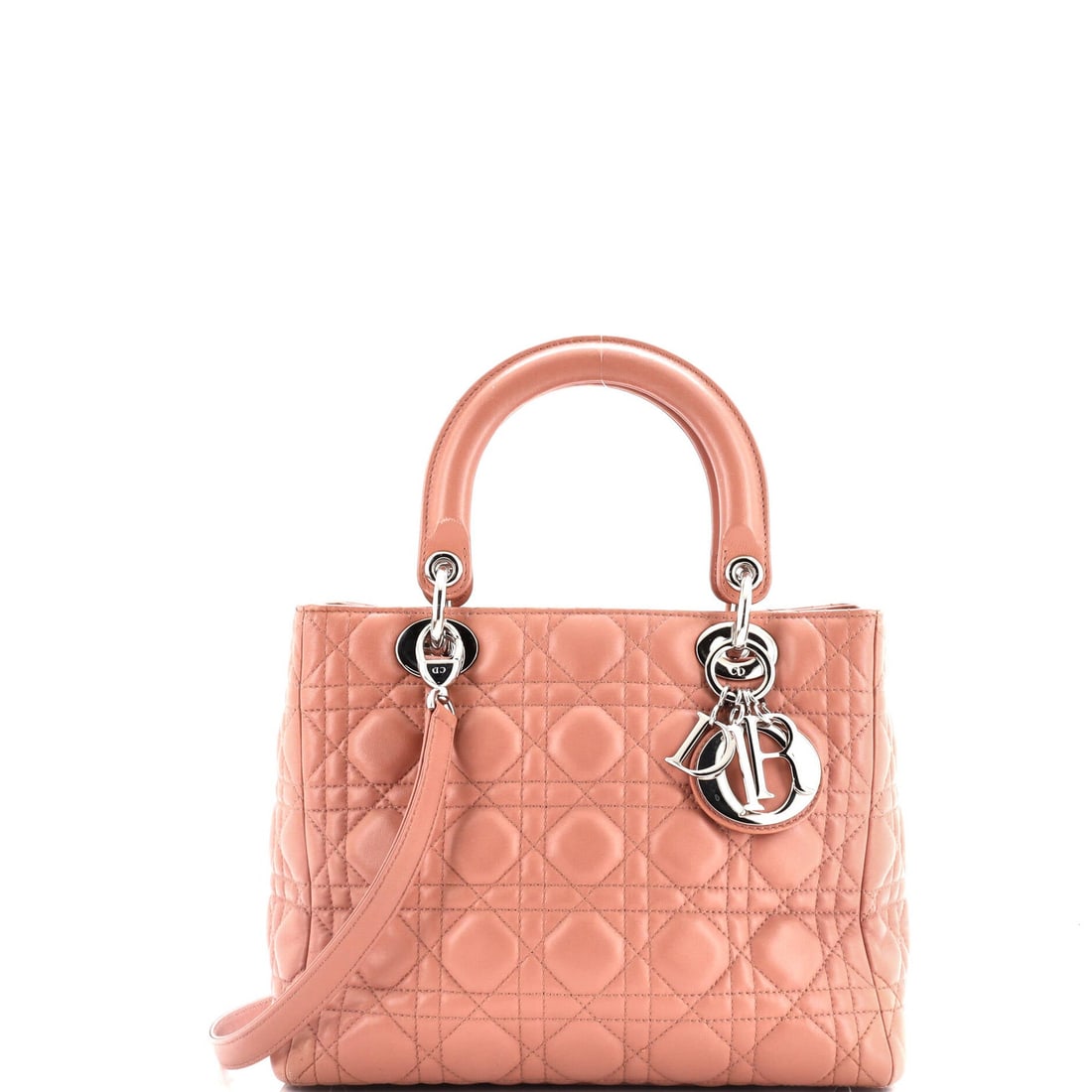 Medium Christian Dior Lady Dior Bag Cannage Quilt Lambskin: Medium Christian Dior Lady Dior Bag Cannage Quilt Lambskin This listing features Medium Christian Dior Lady Dior Bag Cannage Quilt Lambskin. Item specifics are provided below. Item Specifics: Brand: C