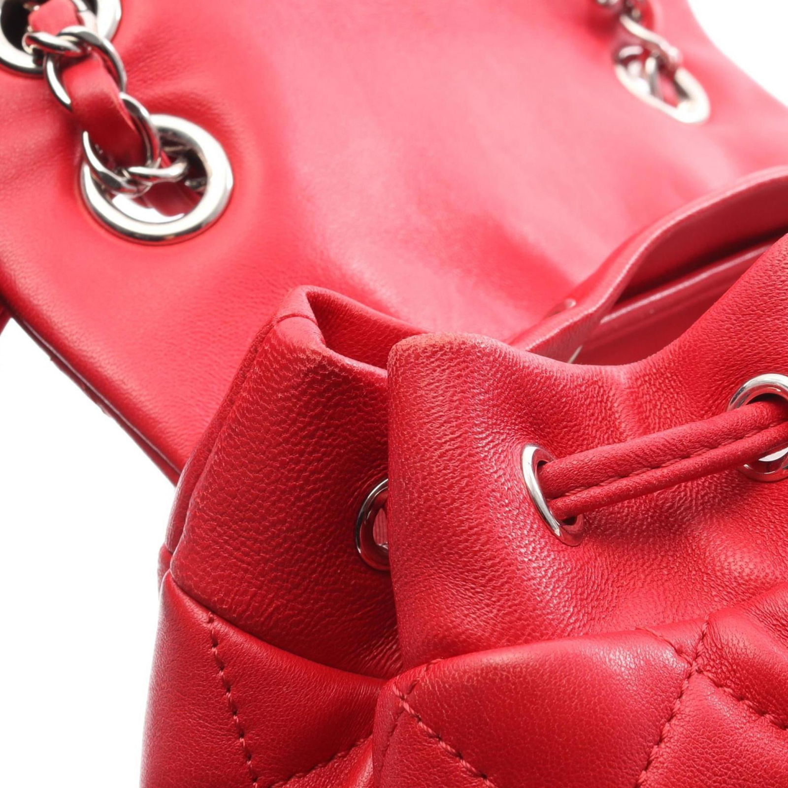 Leather Chanel Backpack - 10