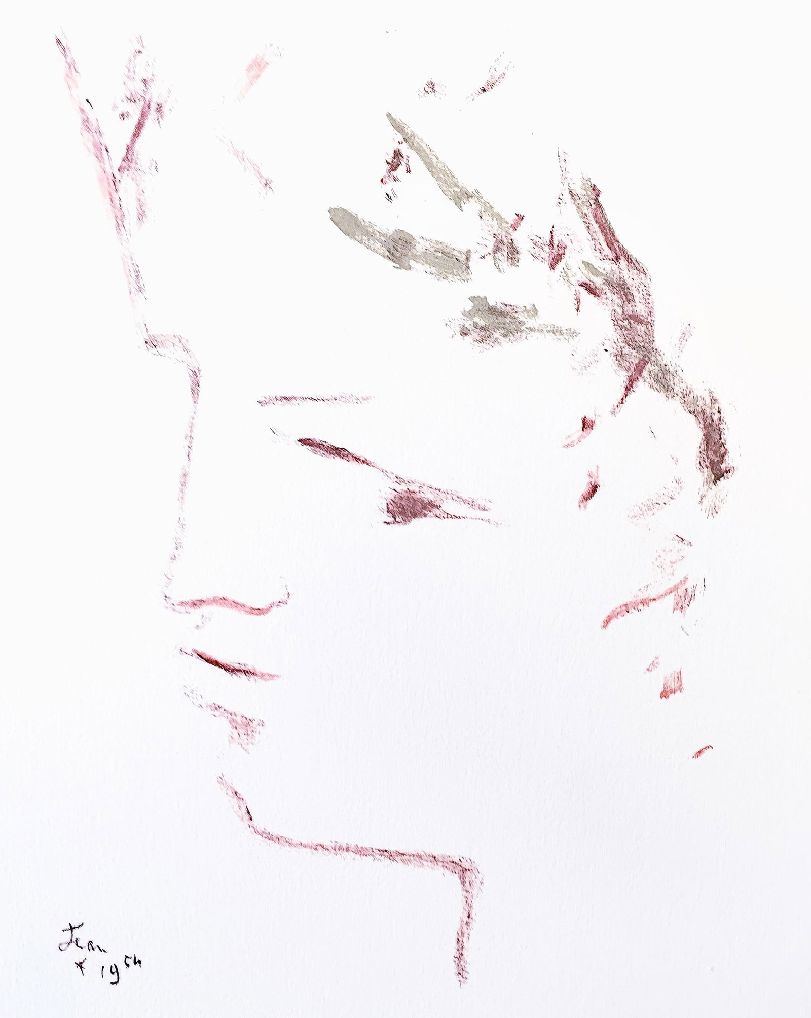 1955 - Jean Cocteau - Untitled - from Under the Coat of Fire - Lithograph: 1955 - Jean Cocteau - Untitled - from Under the Coat of Fire - Lithograph This listing features 1955 - Jean Cocteau - Untitled - from Under the Coat of Fire - Lithograph. Item specifics are provided b