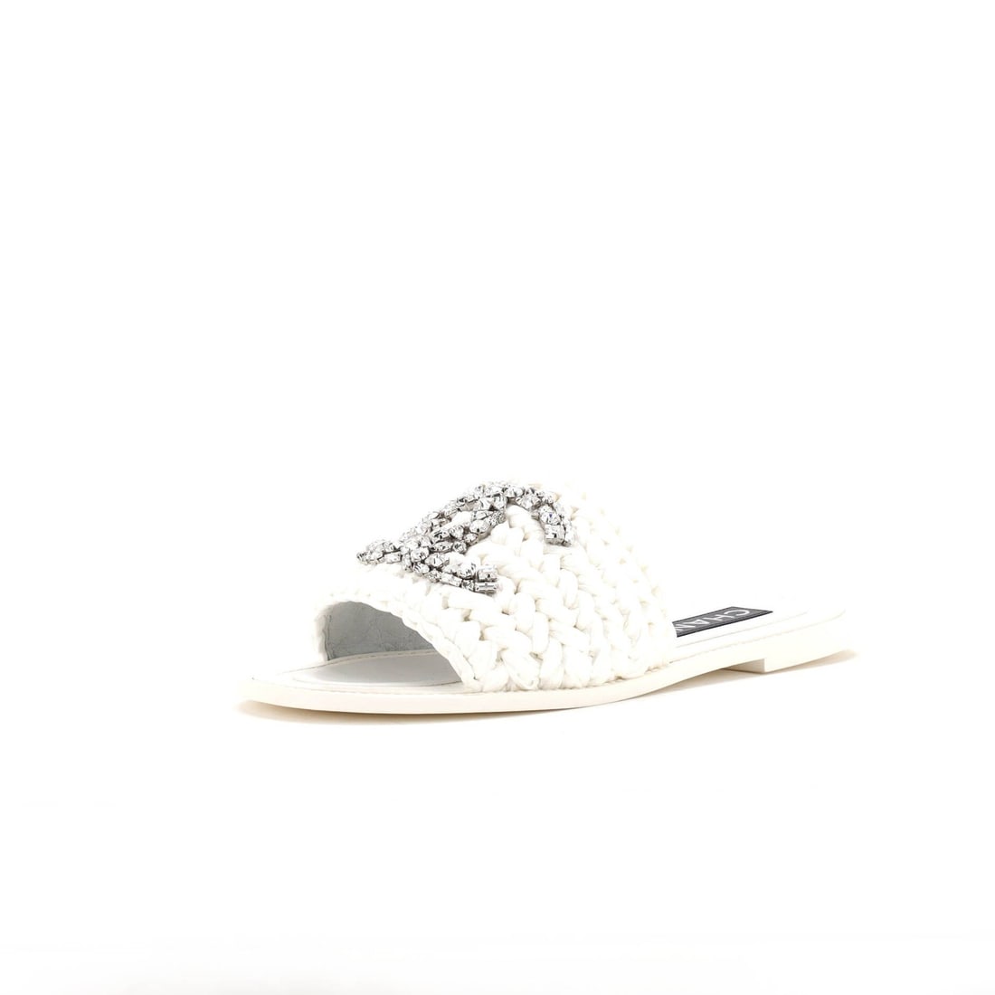 Raffia Chanel Women's CC Slide Sandals Crystal Embellished Woven: Raffia Chanel Women's CC Slide Sandals Crystal Embellished Woven This listing features Raffia Chanel Women's CC Slide Sandals Crystal Embellished Woven. Item specifics are provided below. Item Specifi