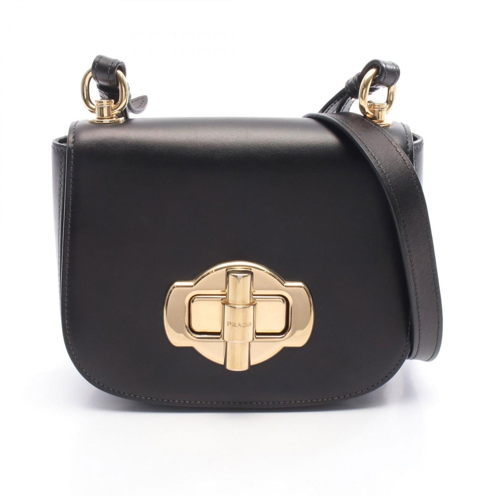 Leather Prada Shoulder Bag: Leather Prada Shoulder Bag This listing features Leather Prada Shoulder Bag. Item specifics are provided below. Item Specifics: Brand: Prada Type: Shoulder Bag Material: Leather Color: Black Gender:
