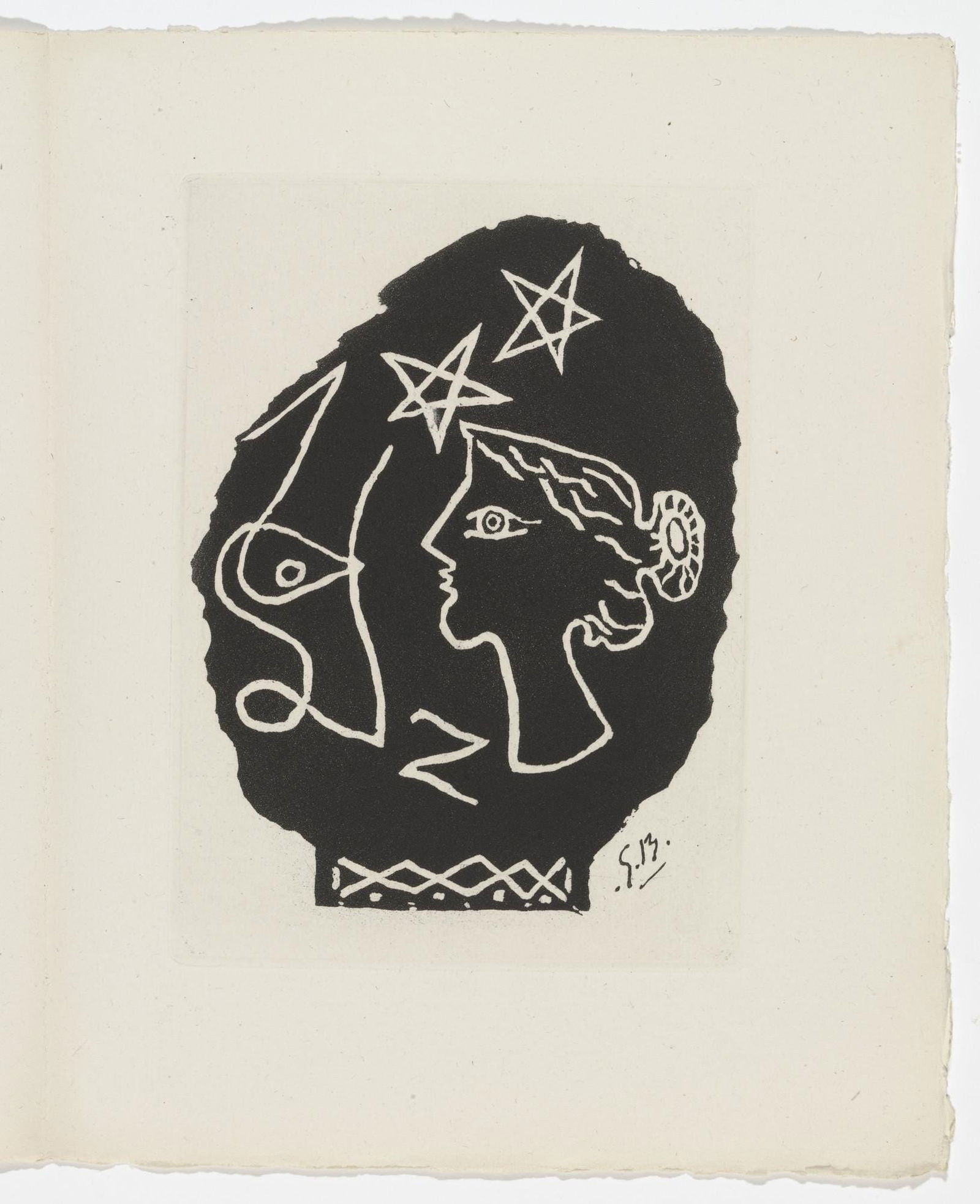 Etching - Georges Braque - Composition - Du cubisme - 5