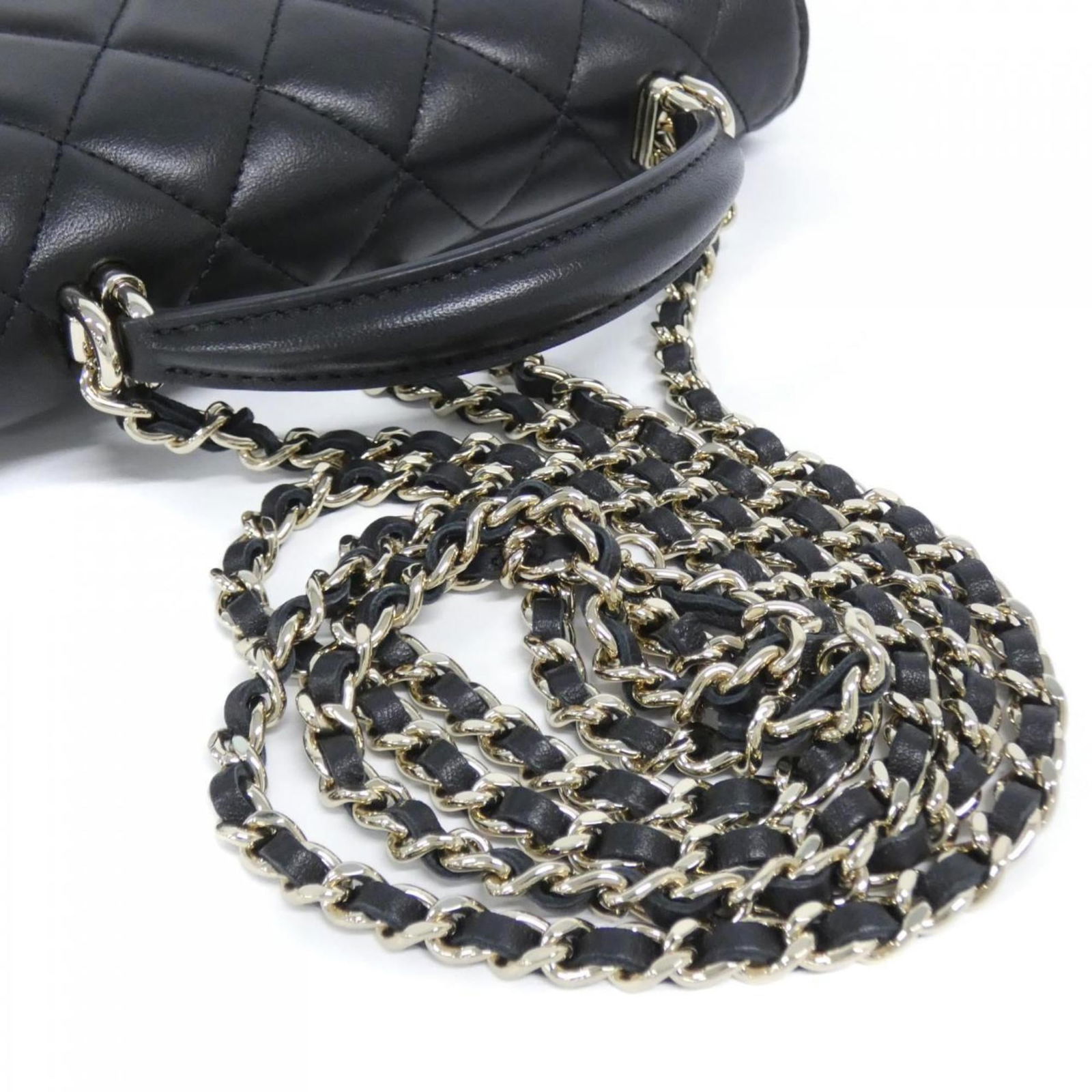 Leather Chanel Backpack - 6