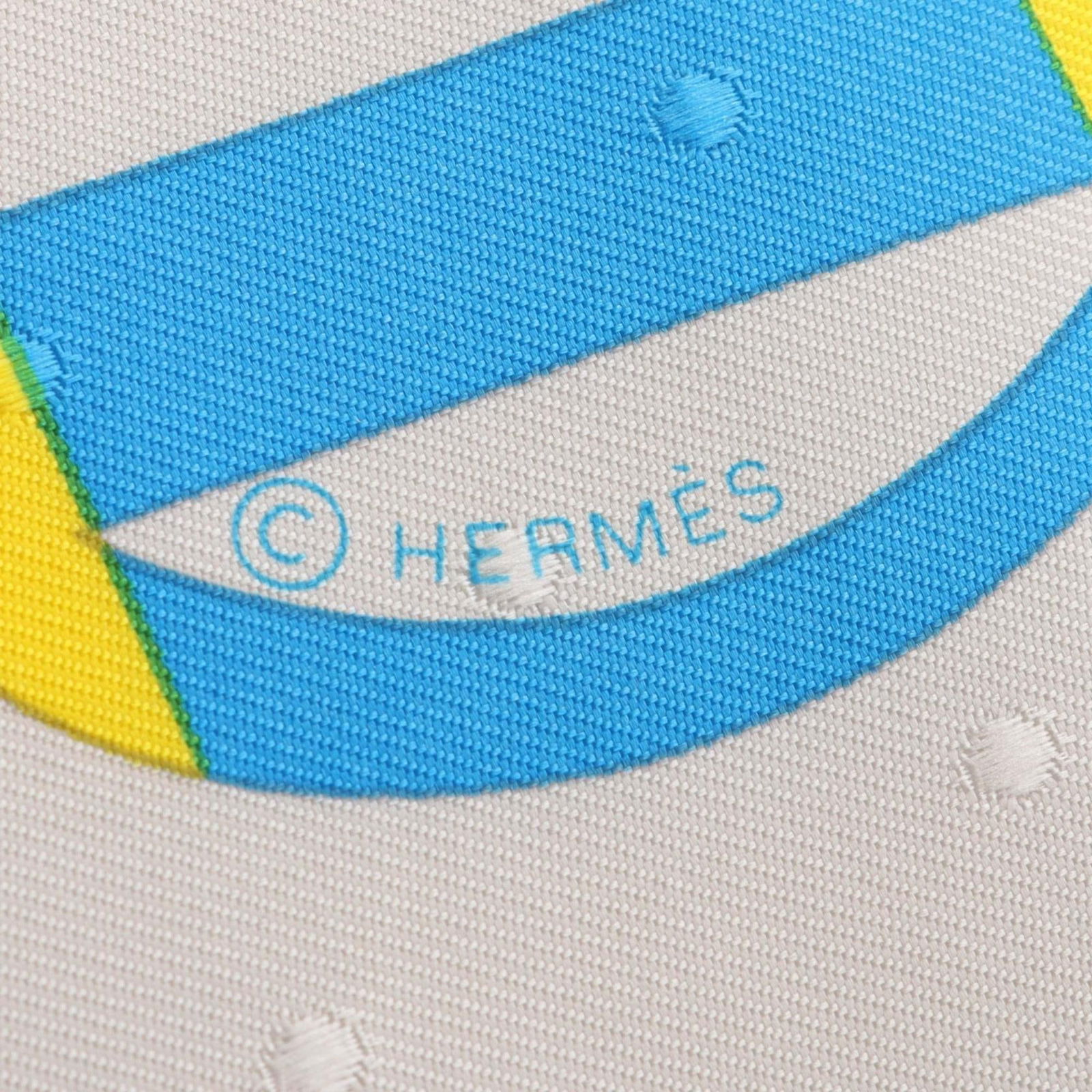 Silk Hermes Scarf - 2