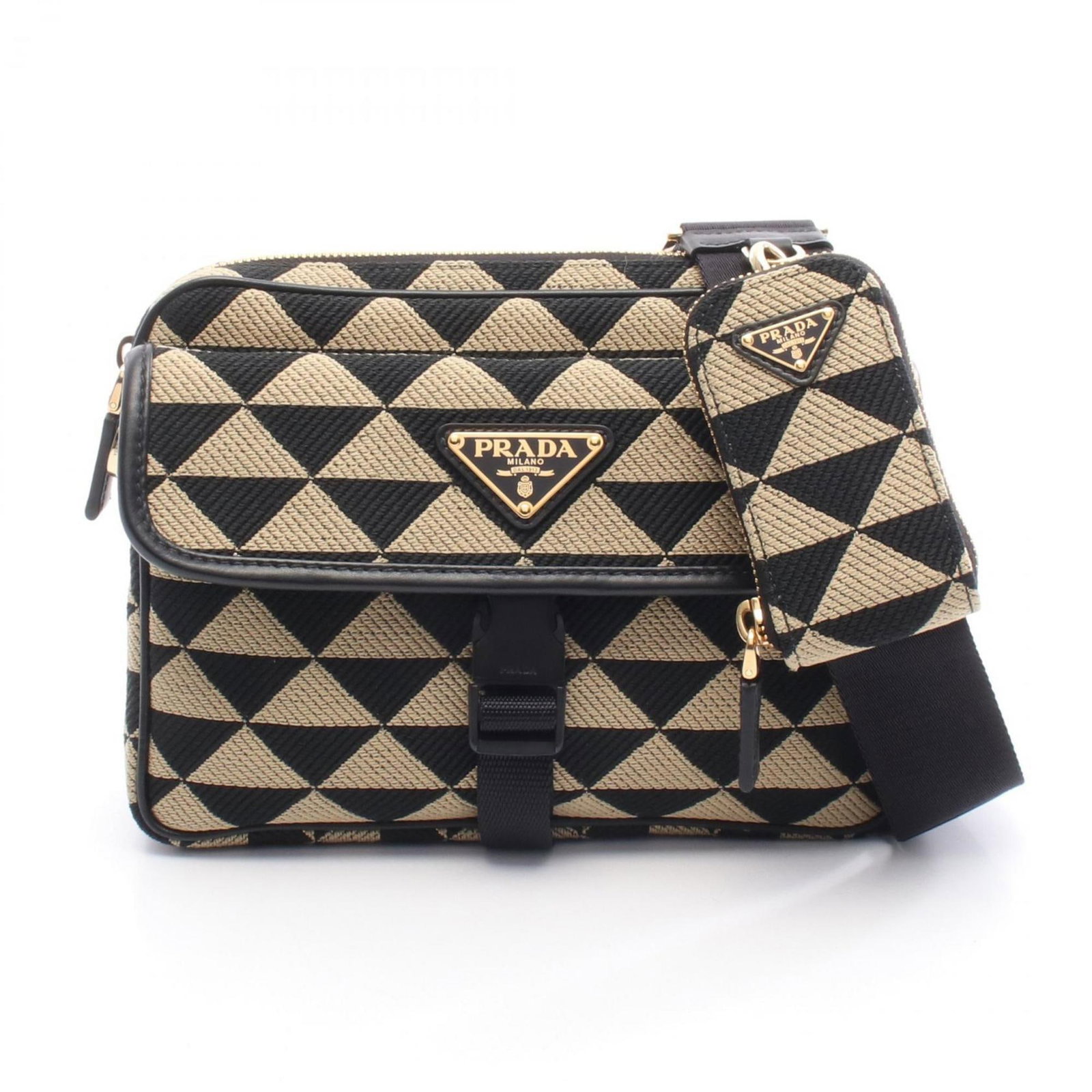 Leather - Prada Shoulder Bag Canvas: Leather - Prada Shoulder Bag Canvas This listing features Leather - Prada Shoulder Bag Canvas. Item specifics are provided below. Item Specifics: Brand: Prada Type: Shoulder Bag Material: Canvas ,