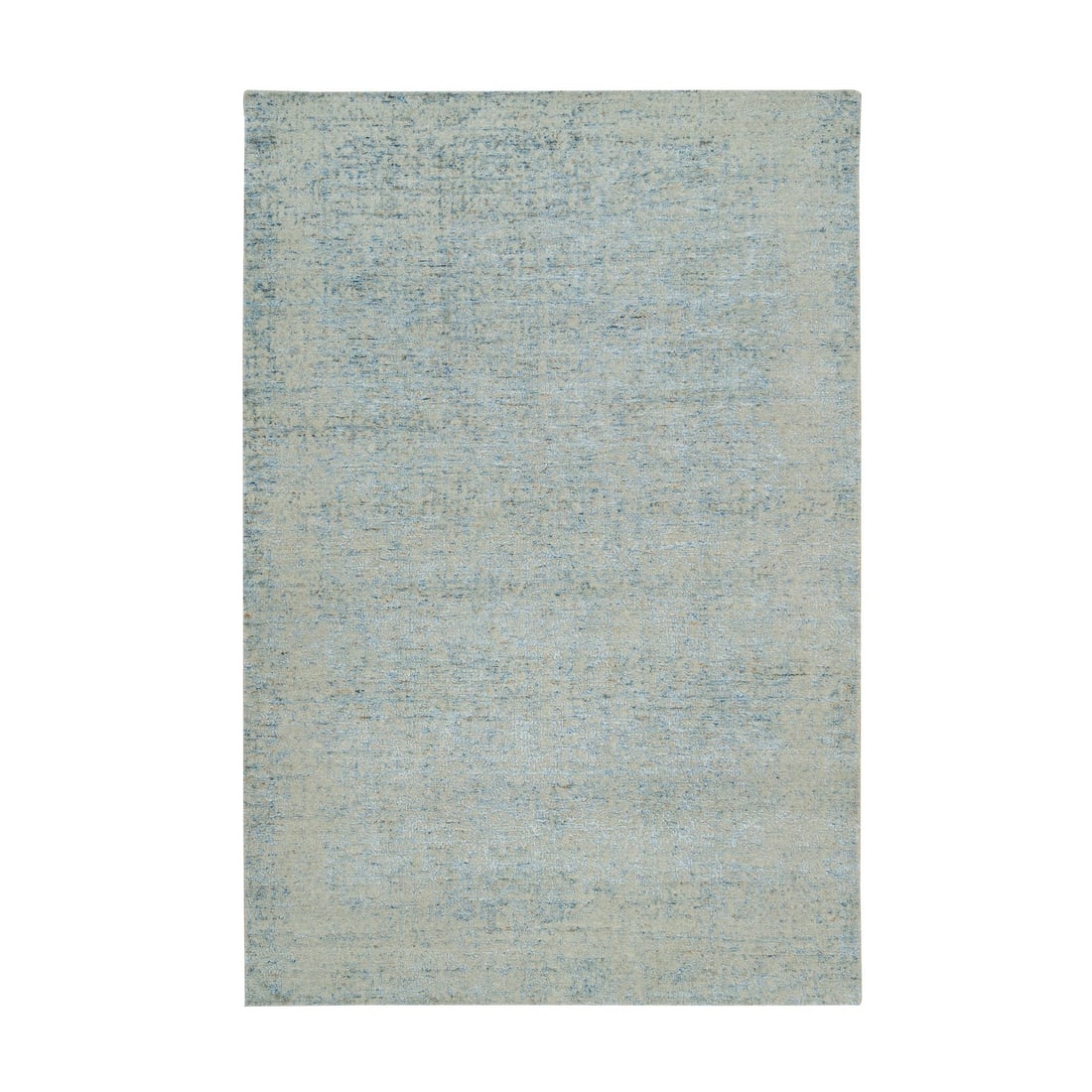Rug 5'10"x9' Gray Wool and Silk Modern Jacquard Hand Loomed Oriental: Rug 5'10"x9' Gray Wool and Silk Modern Jacquard Hand Loomed Oriental This listing features Rug 5'10"x9' Gray Wool and Silk Modern Jacquard Hand Loomed Oriental. Item specifics are provided below. 