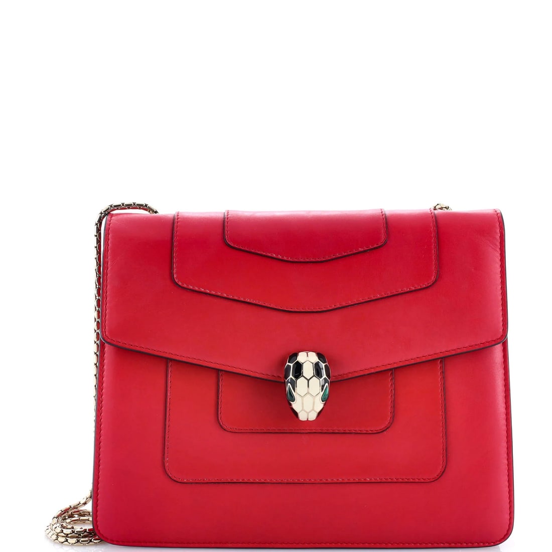 Medium Bvlgari Serpenti Forever Square Shoulder Bag Leather: Medium Bvlgari Serpenti Forever Square Shoulder Bag Leather This listing features Medium Bvlgari Serpenti Forever Square Shoulder Bag Leather. Item specifics are provided below. Item Specifics: