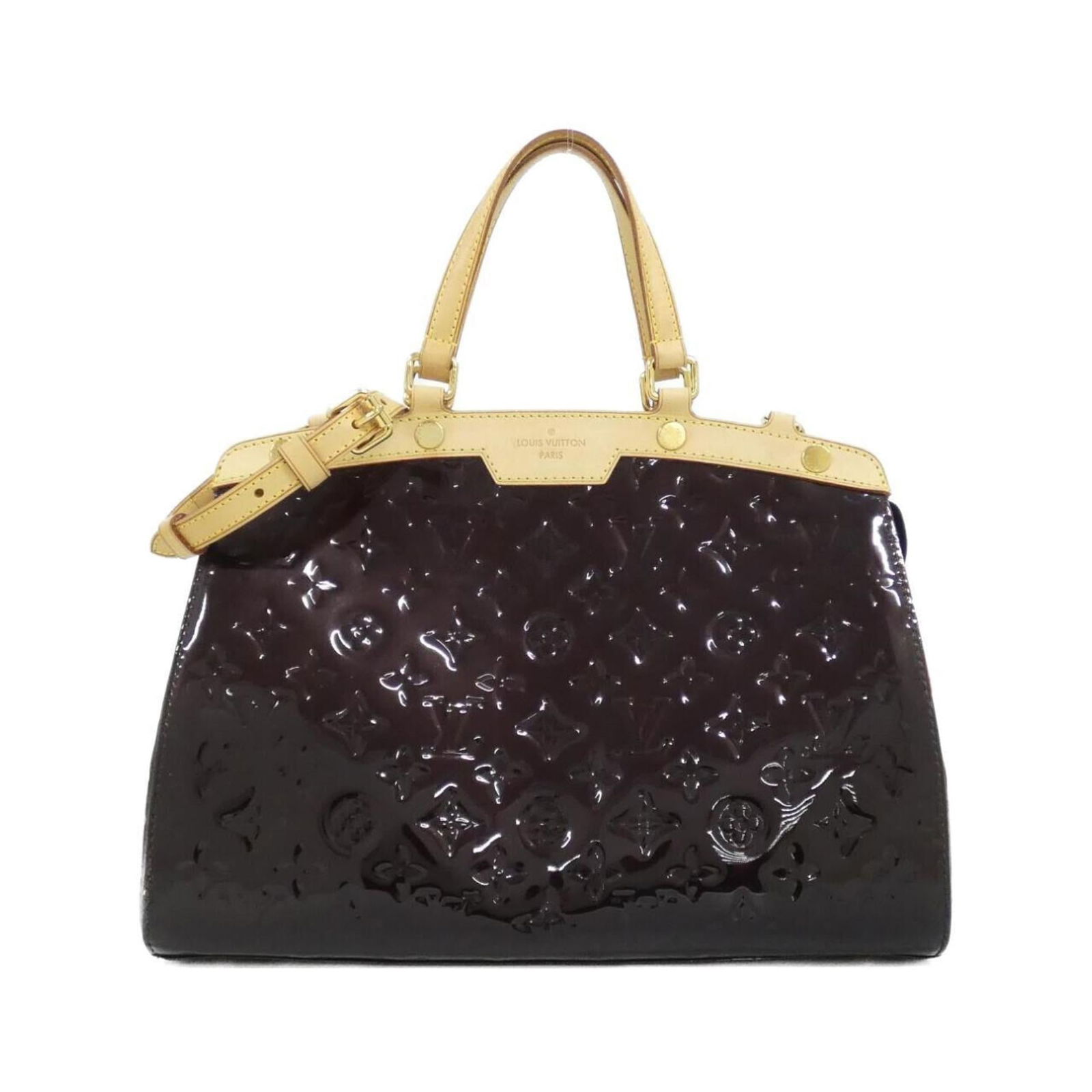Leather Louis Vuitton Handbag: Leather Louis Vuitton Handbag This listing features Leather Louis Vuitton Handbag. Item specifics are provided below. Item Specifics: Brand: Louis Vuitton Type: Handbag Material: Leather Leather/Fur