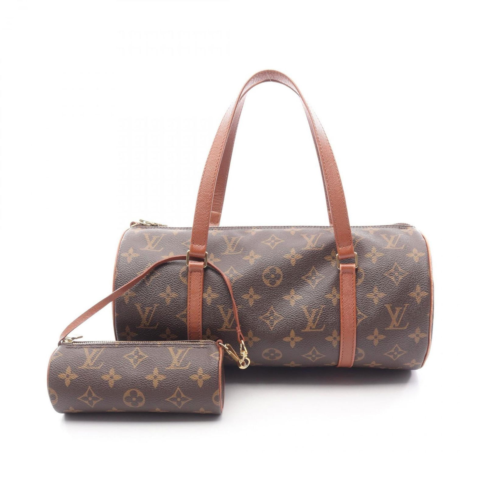 Leather - Louis Vuitton Handbag Coated Canvas (1 of 14)