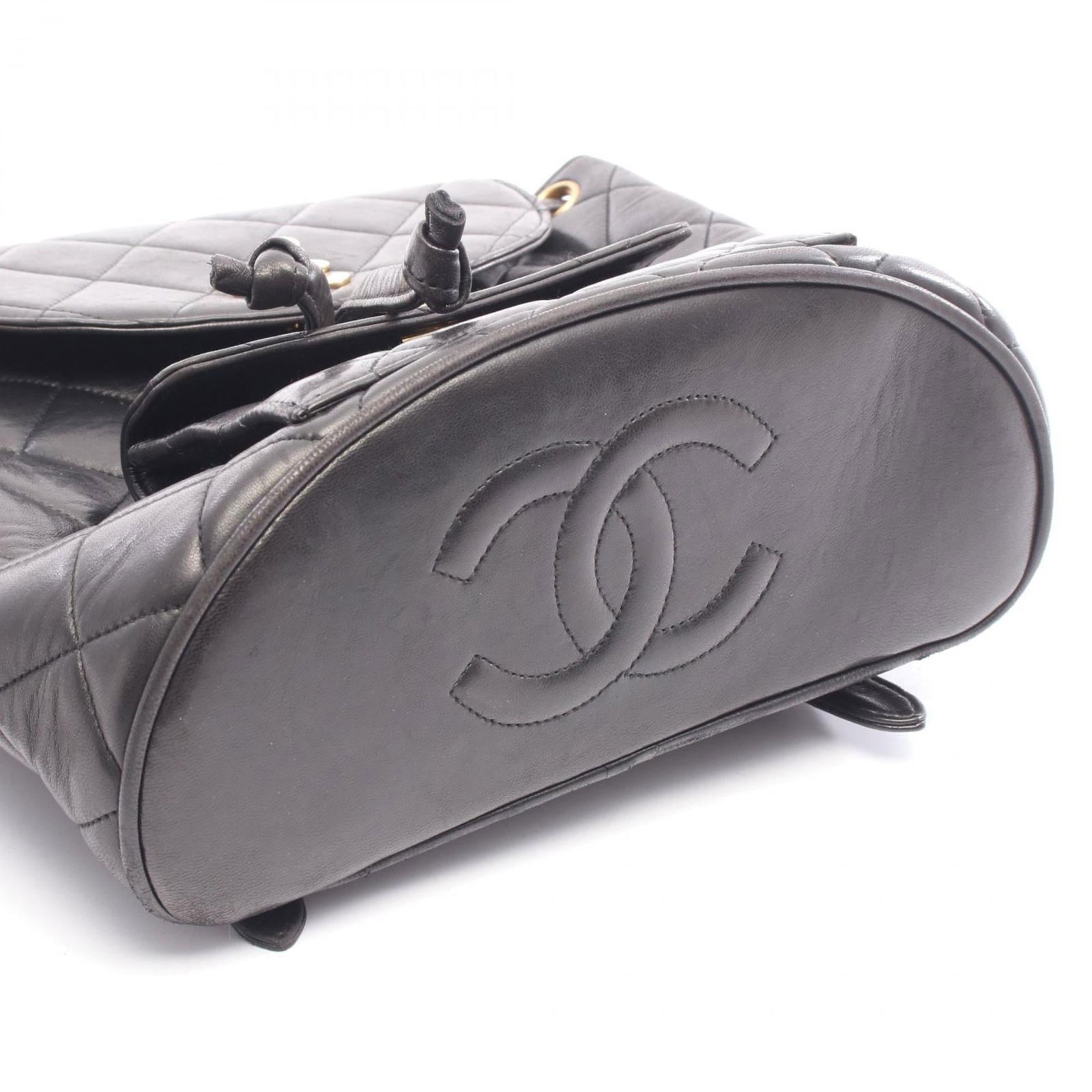 Leather Chanel Backpack - 7