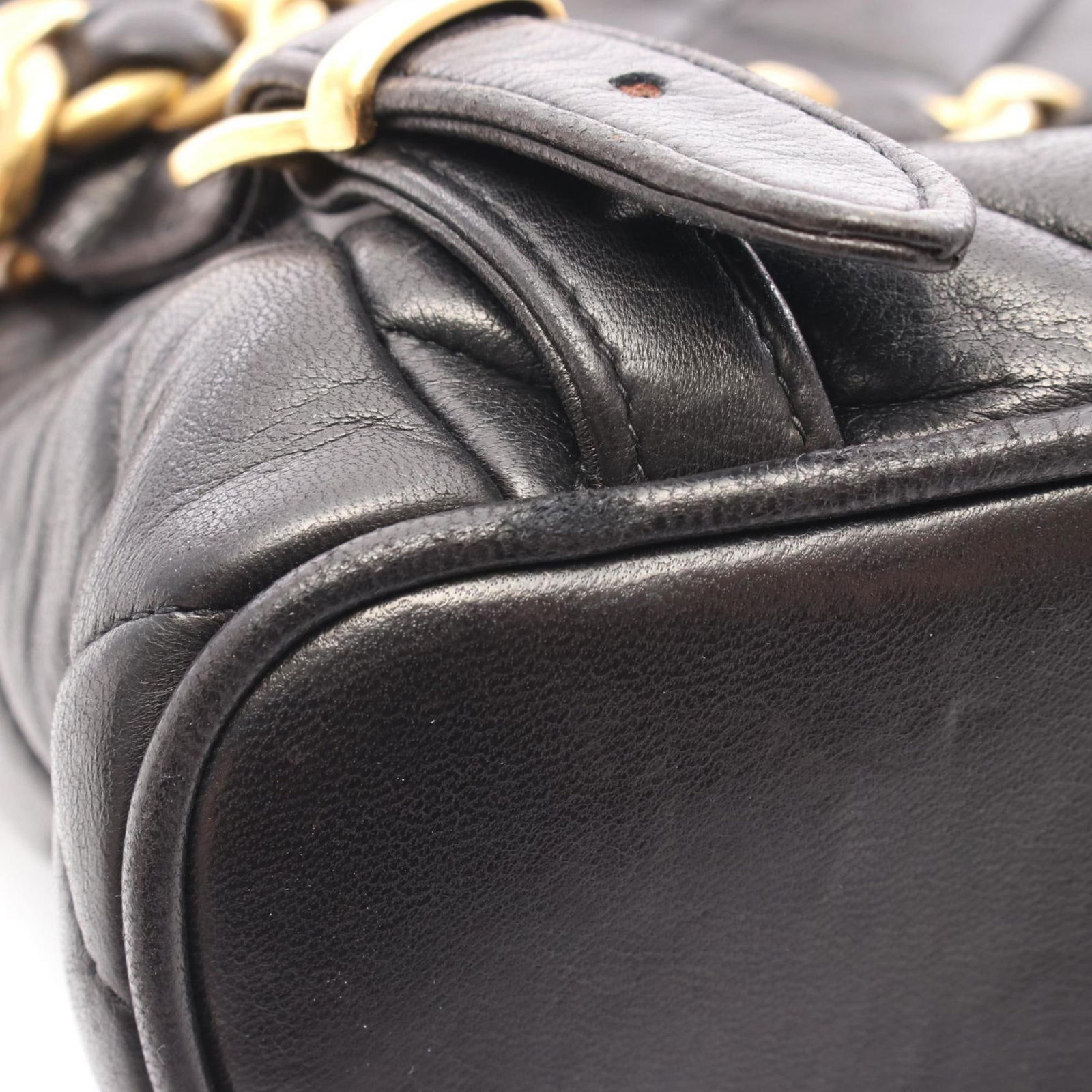 Leather Chanel Backpack - 9