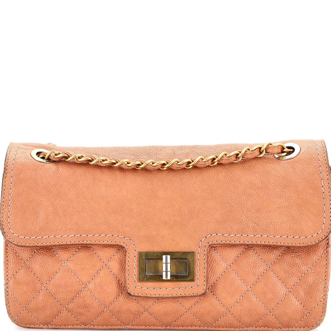 Medium Chanel Mademoiselle Lock Flap Bag Quilted Caviar (1 of 7)