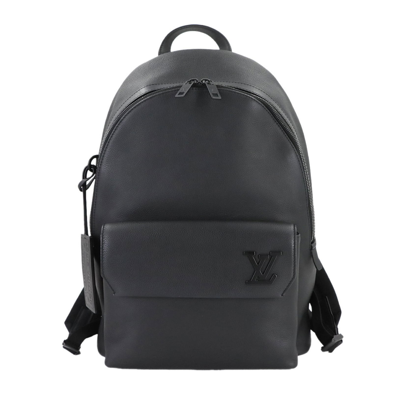 Leather Louis Vuitton Backpack: Leather Louis Vuitton Backpack This listing features Leather Louis Vuitton Backpack. Item specifics are provided below. Item Specifics: Brand: Louis Vuitton Type: Backpack Material: Leather Color: Bla