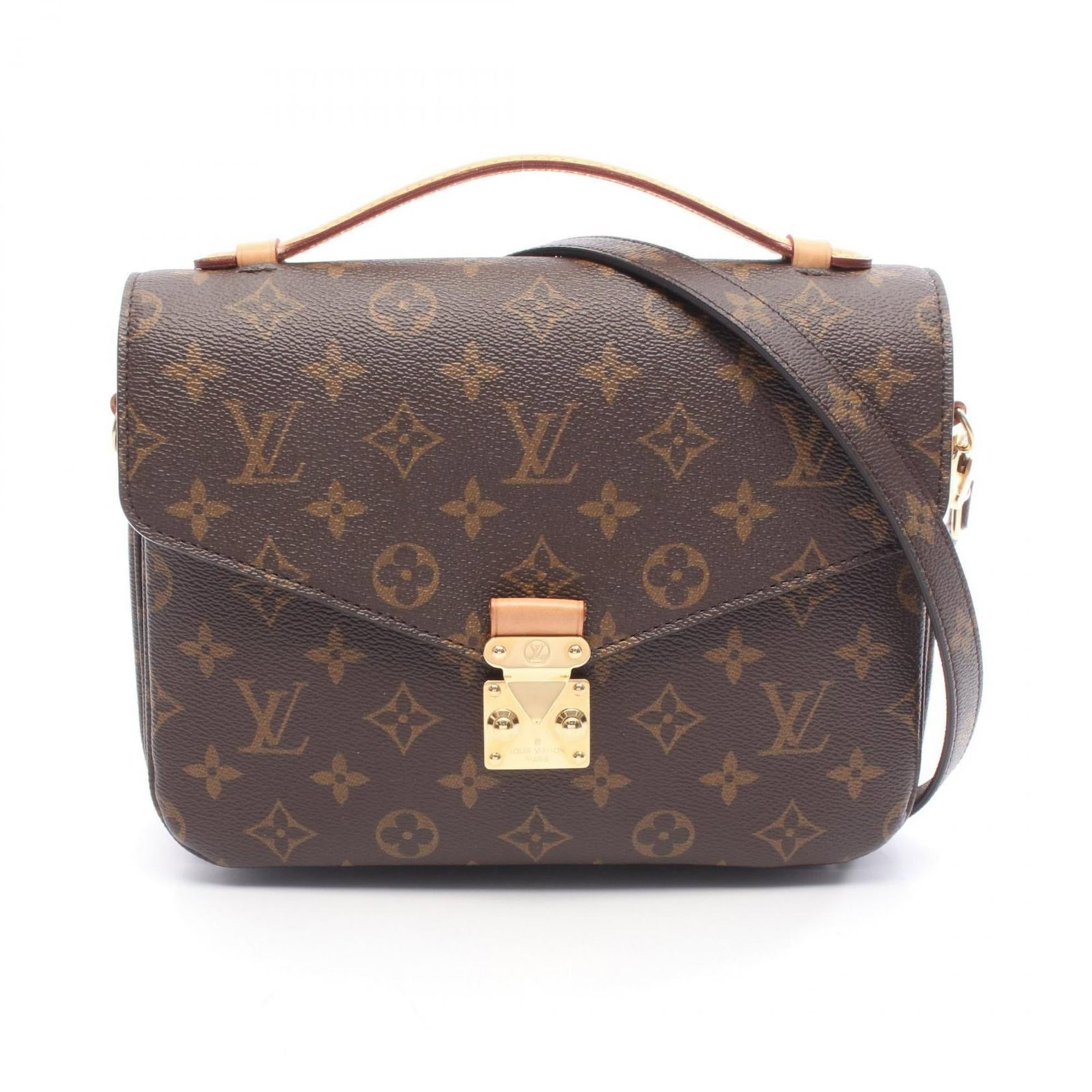 Leather - Louis Vuitton Handbag - Pochette Coated Canvas: Leather - Louis Vuitton Handbag - Pochette Coated Canvas This listing features Leather - Louis Vuitton Handbag - Pochette Coated Canvas. Item specifics are provided below. Item Specifics: Brand: