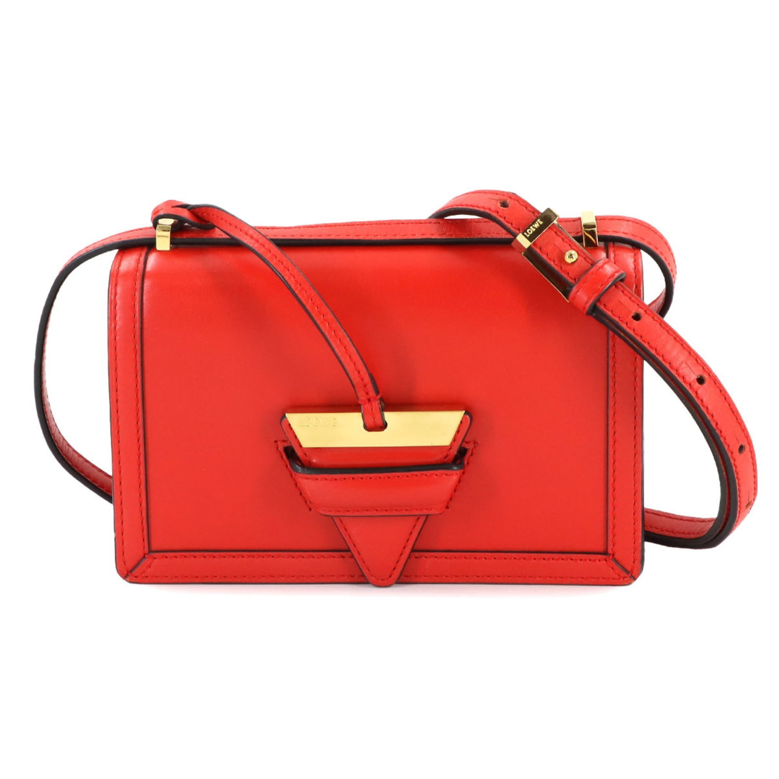 Leather Loewe Shoulder Bag (1 of 10)