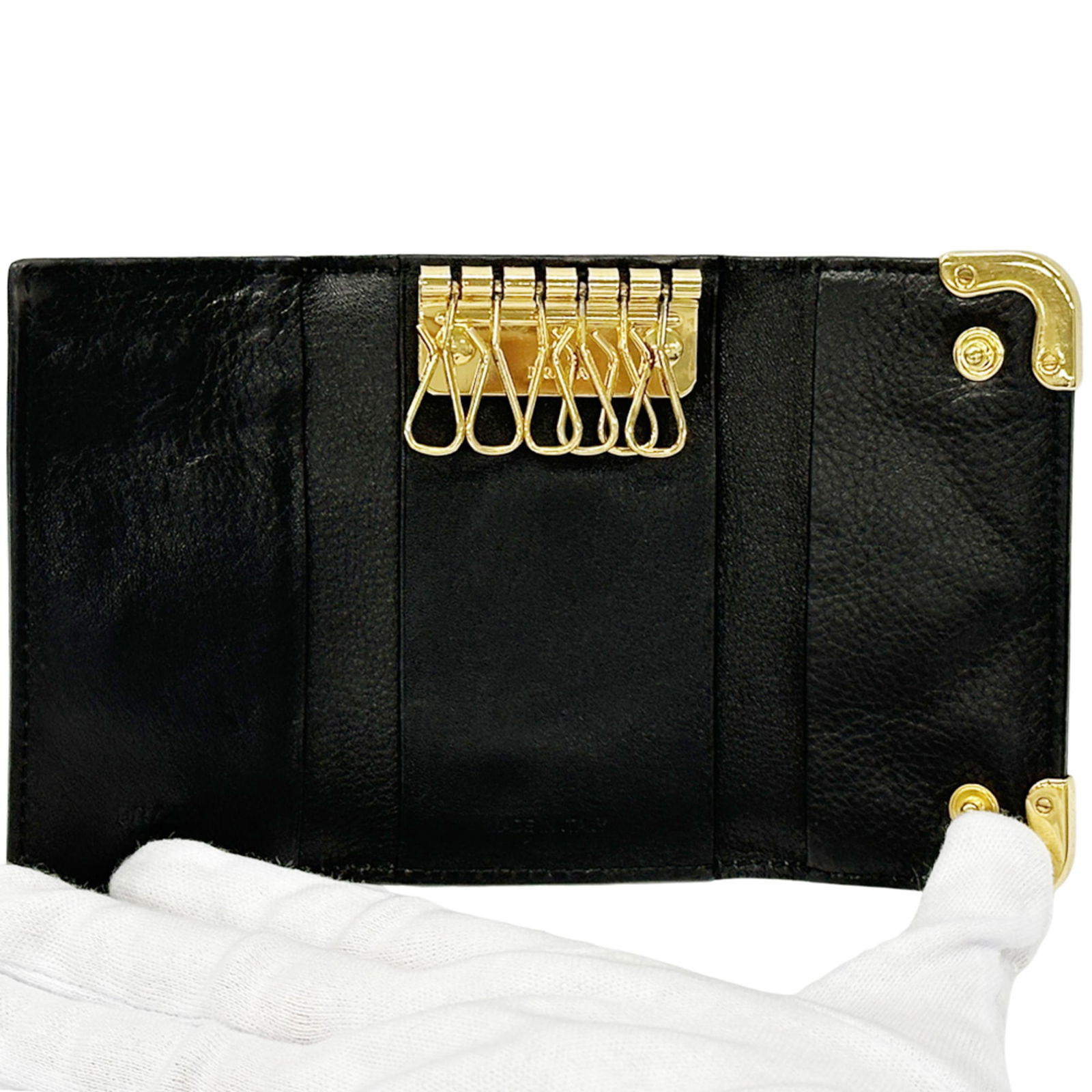 Leather Prada Keycase - 4