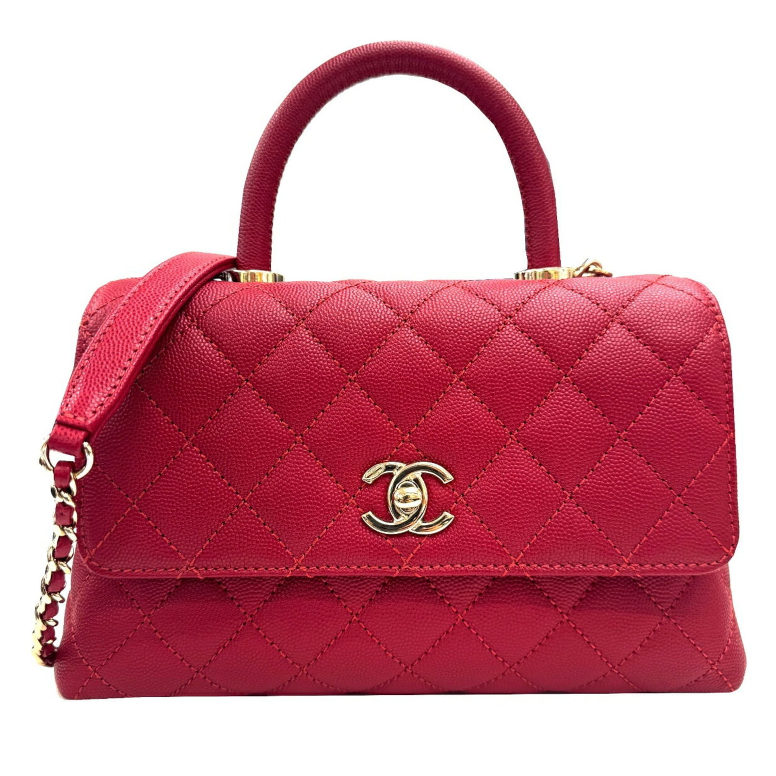 Shoulder Bag Grained Calfskin - Chanel Handbag: Shoulder Bag Grained Calfskin - Chanel Handbag This listing features Shoulder Bag Grained Calfskin - Chanel Handbag. Item specifics are provided below. Item Specifics: Brand: Chanel Type: Handbag,