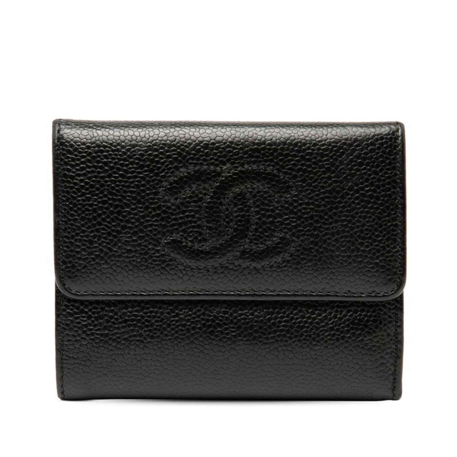 Calfskin Chanel Wallet (Tri-Fold) Grained: Calfskin Chanel Wallet (Tri-Fold) Grained This listing features Calfskin Chanel Wallet (Tri-Fold) Grained. Item specifics are provided below. Item Specifics: Brand: Chanel Type: Wallet (Tri-Fold)