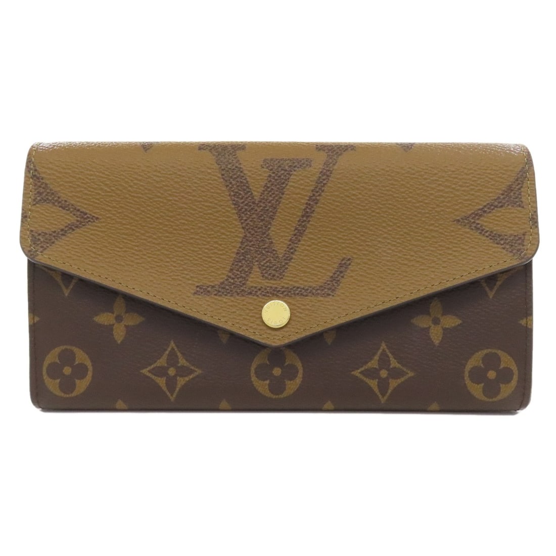 pocket) LOUIS VUITTON M80726 Portefeiulle ? Sarah Long wallet (with coin (1 of 20)