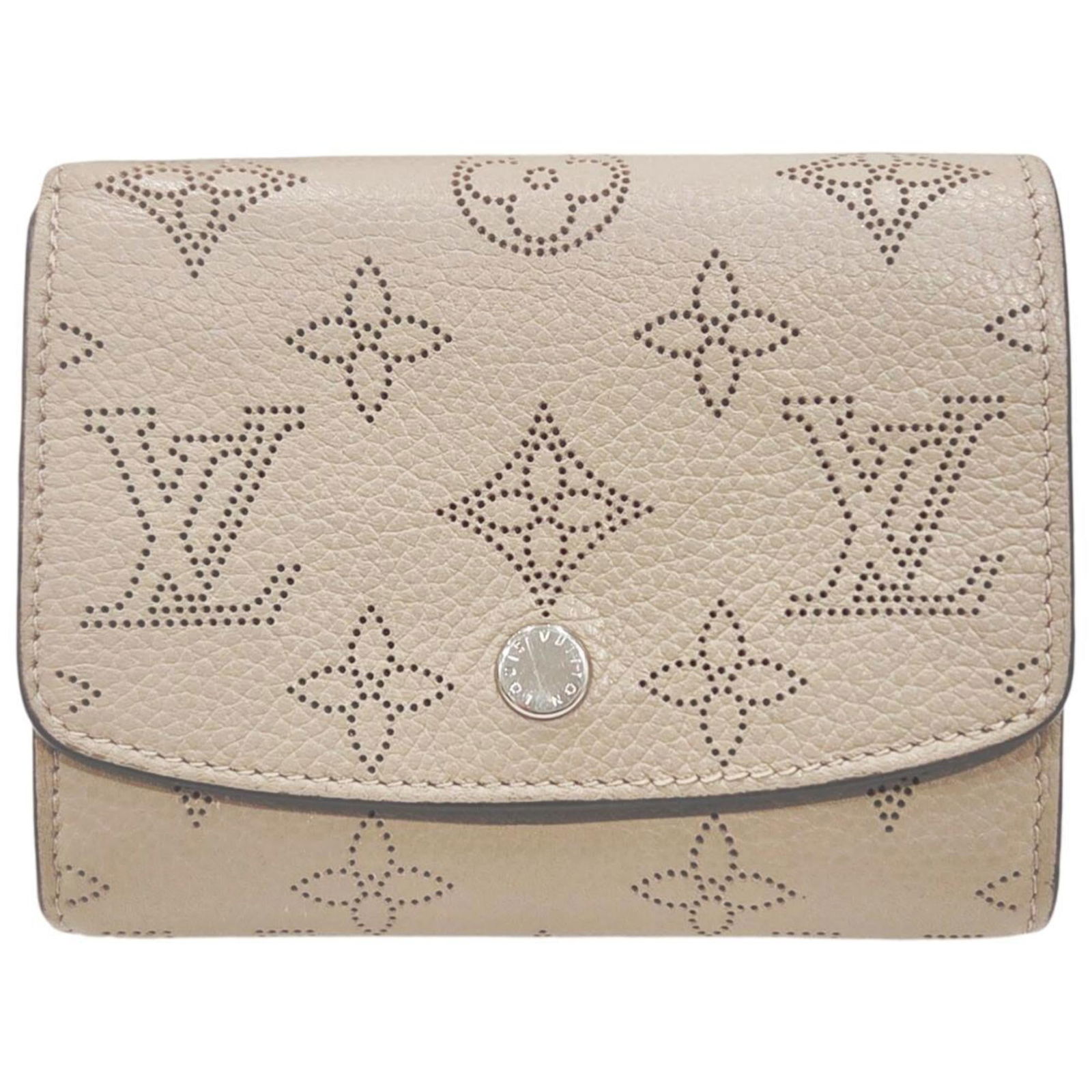Leather Louis Vuitton Wallet (Bi-Fold) Mahina: Leather Louis Vuitton Wallet (Bi-Fold) Mahina This listing features Leather Louis Vuitton Wallet (Bi-Fold) Mahina. Item specifics are provided below. Item Specifics: Brand: Louis Vuitton Type:
