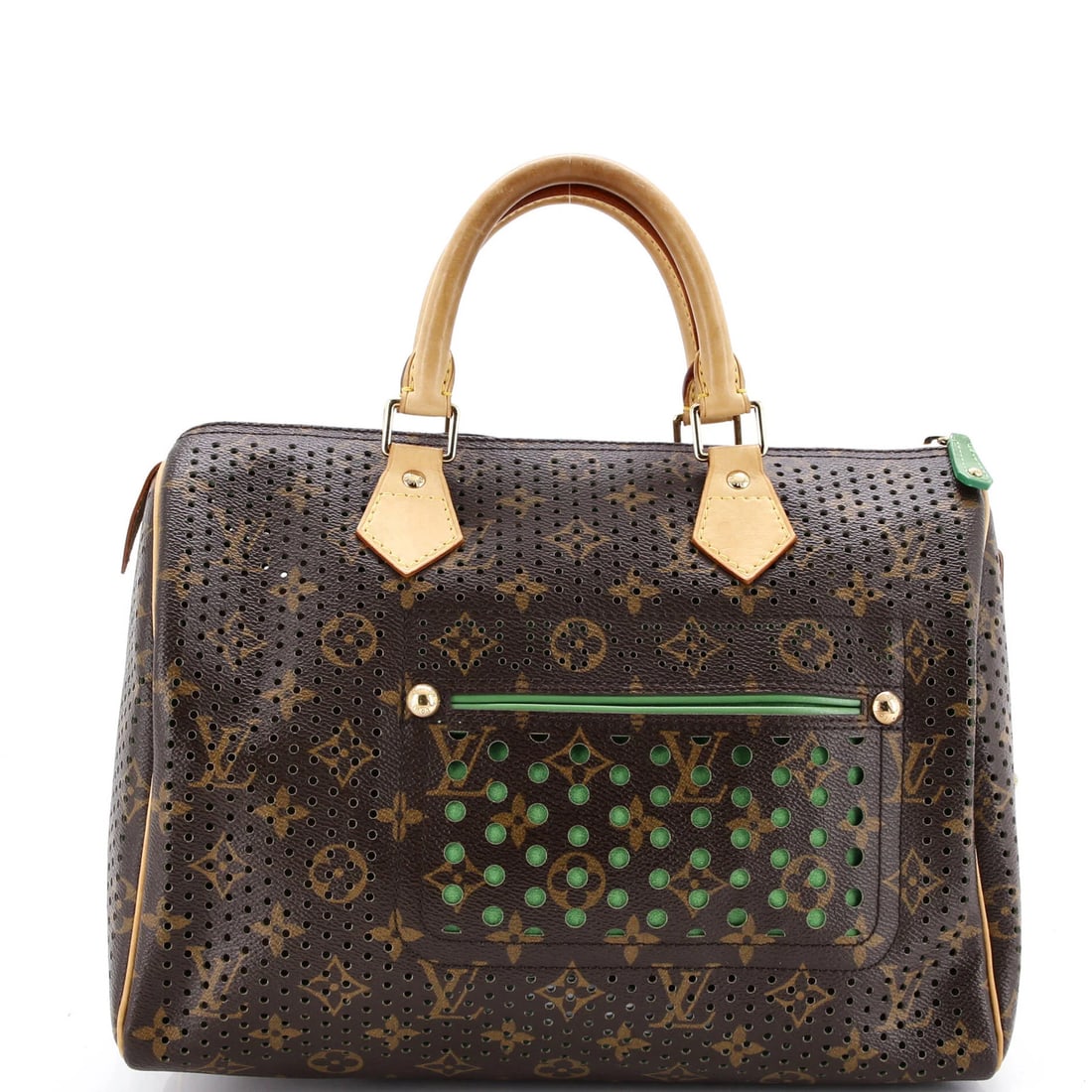 30 Louis Vuitton Speedy Handbag Perforated Monogram Canvas: 30 Louis Vuitton Speedy Handbag Perforated Monogram Canvas This listing features 30 Louis Vuitton Speedy Handbag Perforated Monogram Canvas. Item specifics are provided below. Item Specifics: Brand: