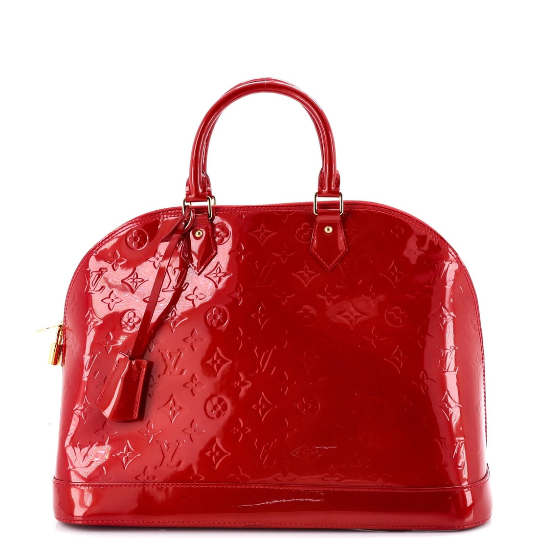 GM Louis Vuitton Alma Handbag Monogram Vernis (1 of 7)