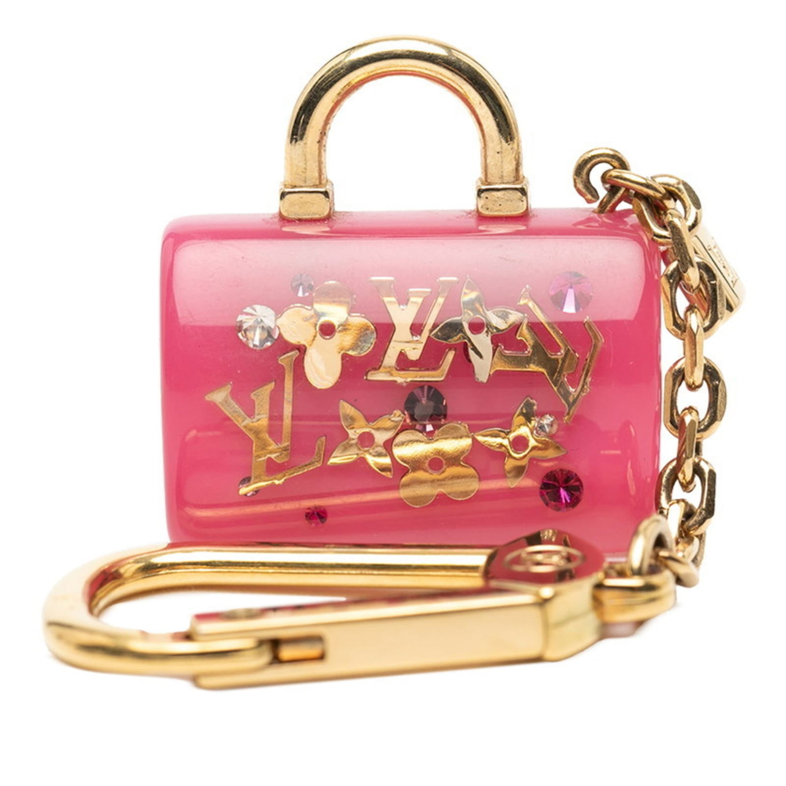 Plating Louis Vuitton Keyring Gold (1 of 5)