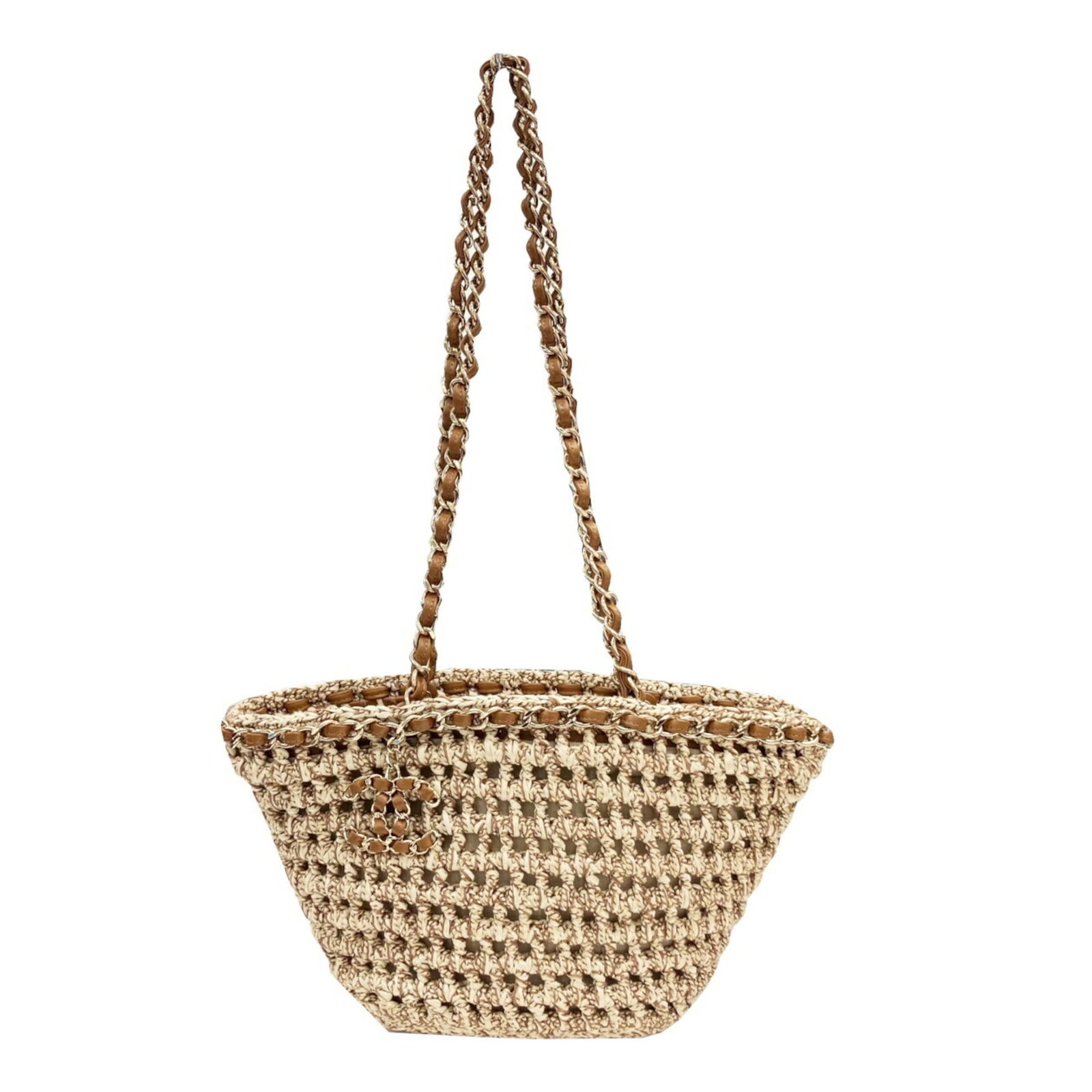 Raffia Chanel Tote Bag (1 of 14)