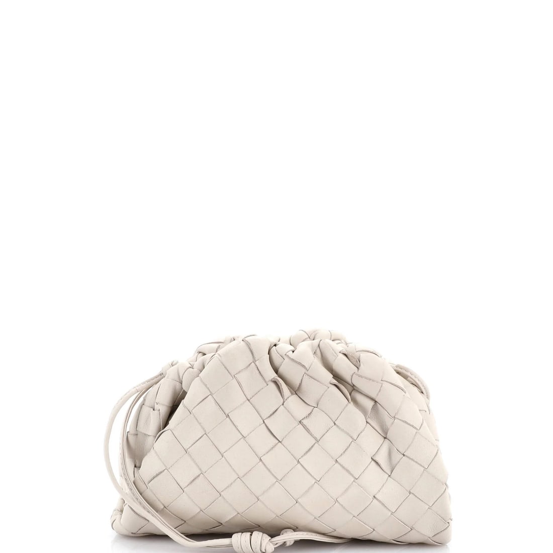 Mini Bottega Veneta The Pouch Intrecciato Nappa (1 of 8)