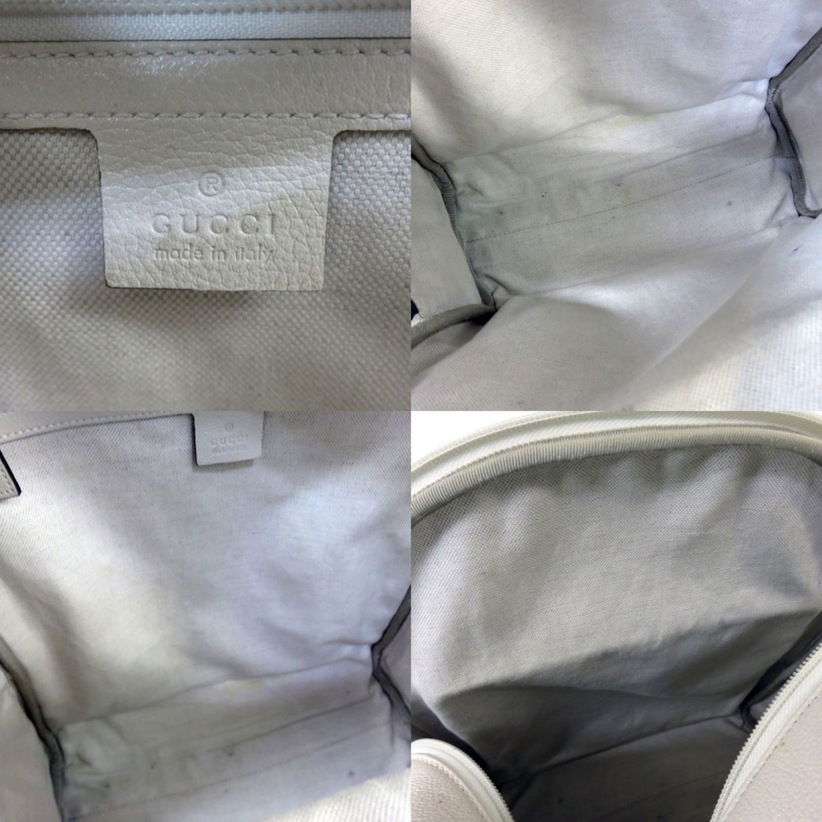 Leather Gucci Backpack - 4