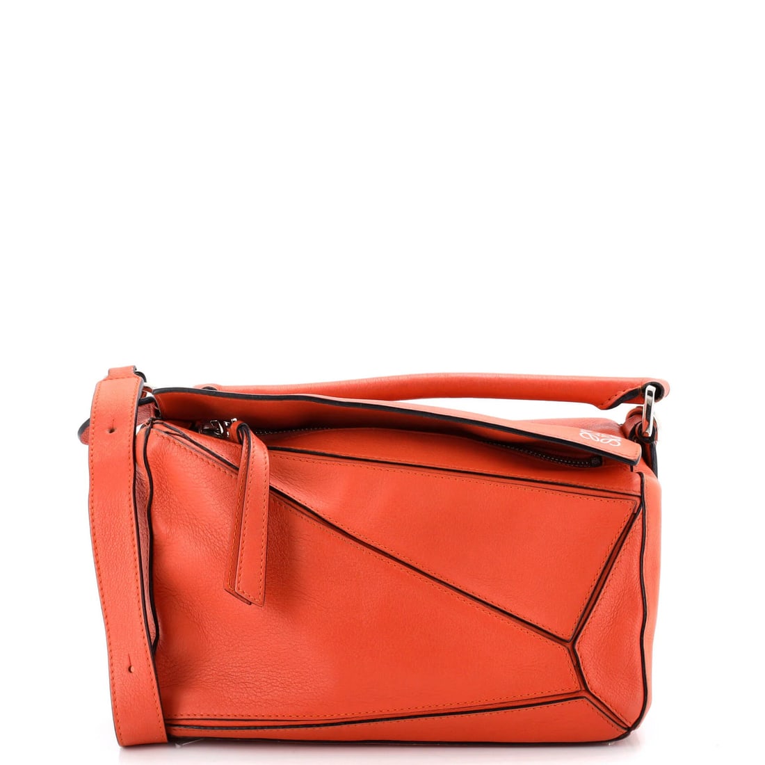 Small Loewe Puzzle Bag Leather (1 of 6)
