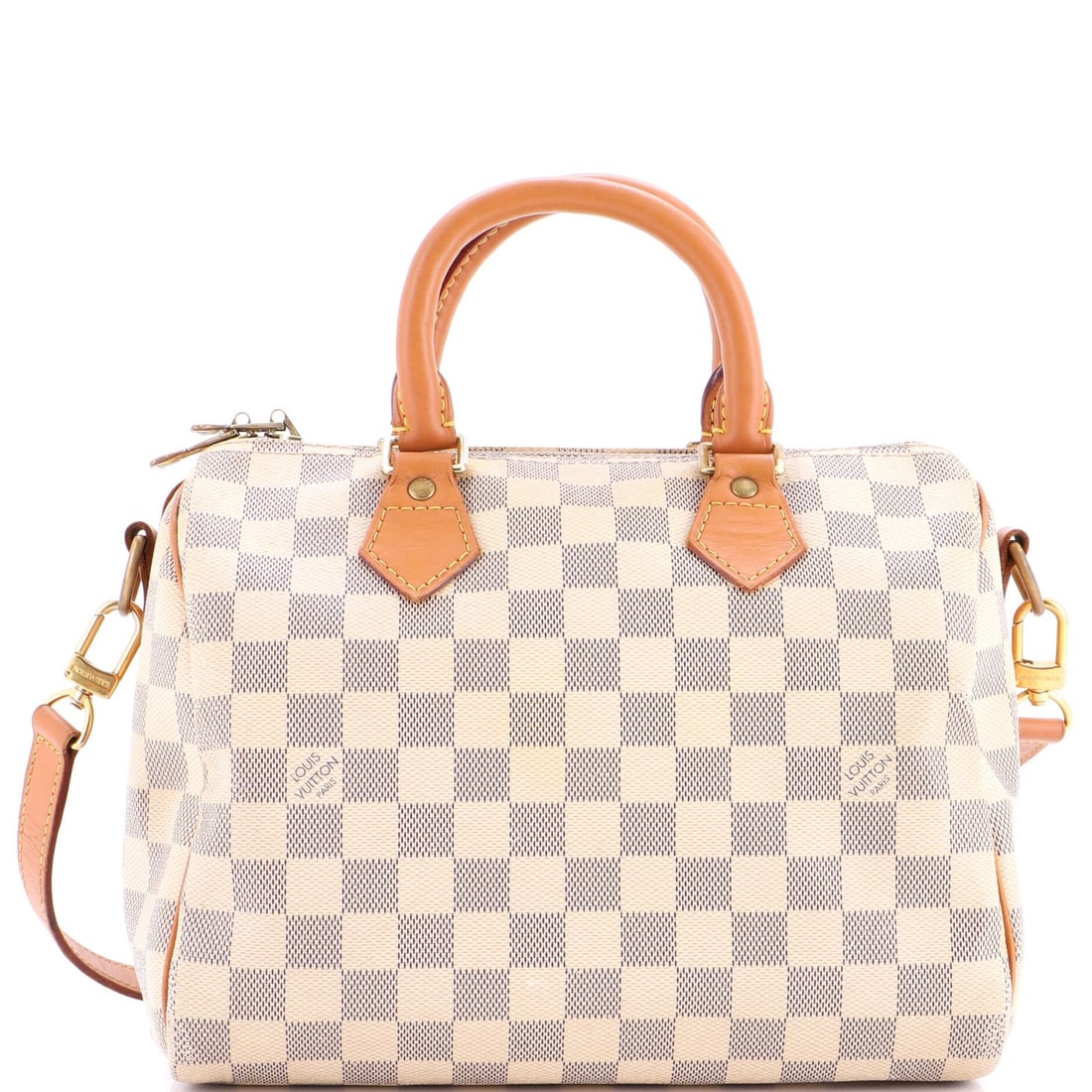 25 Louis Vuitton Speedy Bandouliere Bag Damier: 25 Louis Vuitton Speedy Bandouliere Bag Damier This listing features 25 Louis Vuitton Speedy Bandouliere Bag Damier. Item specifics are provided below. Item Specifics: Brand: Louis Vuitton Exterior Ma
