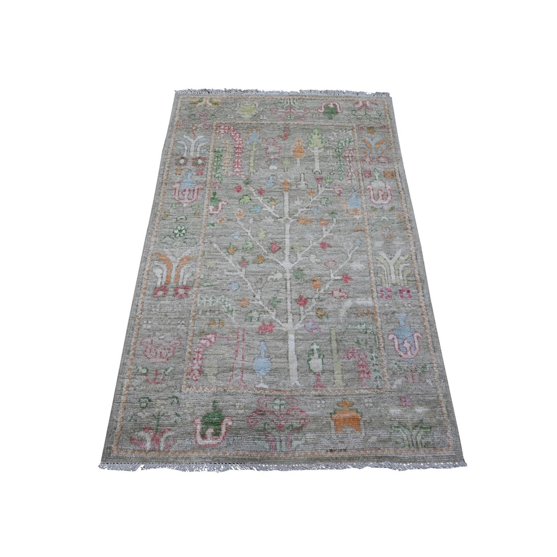 Rug 3'1"x5' Laurel Green Afghan Angora Oushak Vegetable Dyes Oriental: Rug 3'1"x5' Laurel Green Afghan Angora Oushak Vegetable Dyes Oriental This listing features Rug 3'1"x5' Laurel Green Afghan Angora Oushak Vegetable Dyes Oriental. Item specifics are provided below. It