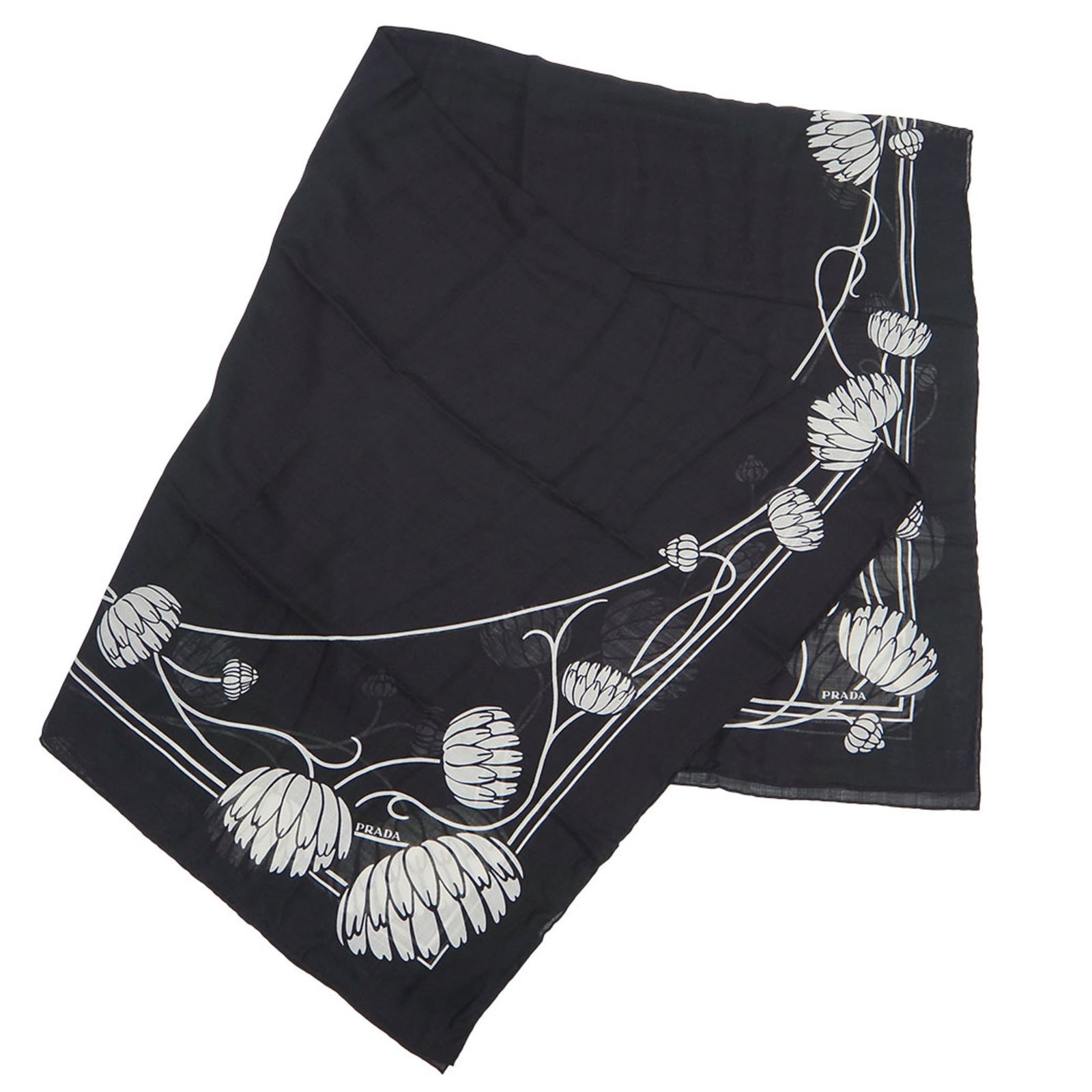 Silk - Prada Scarf Wool (1 of 9)