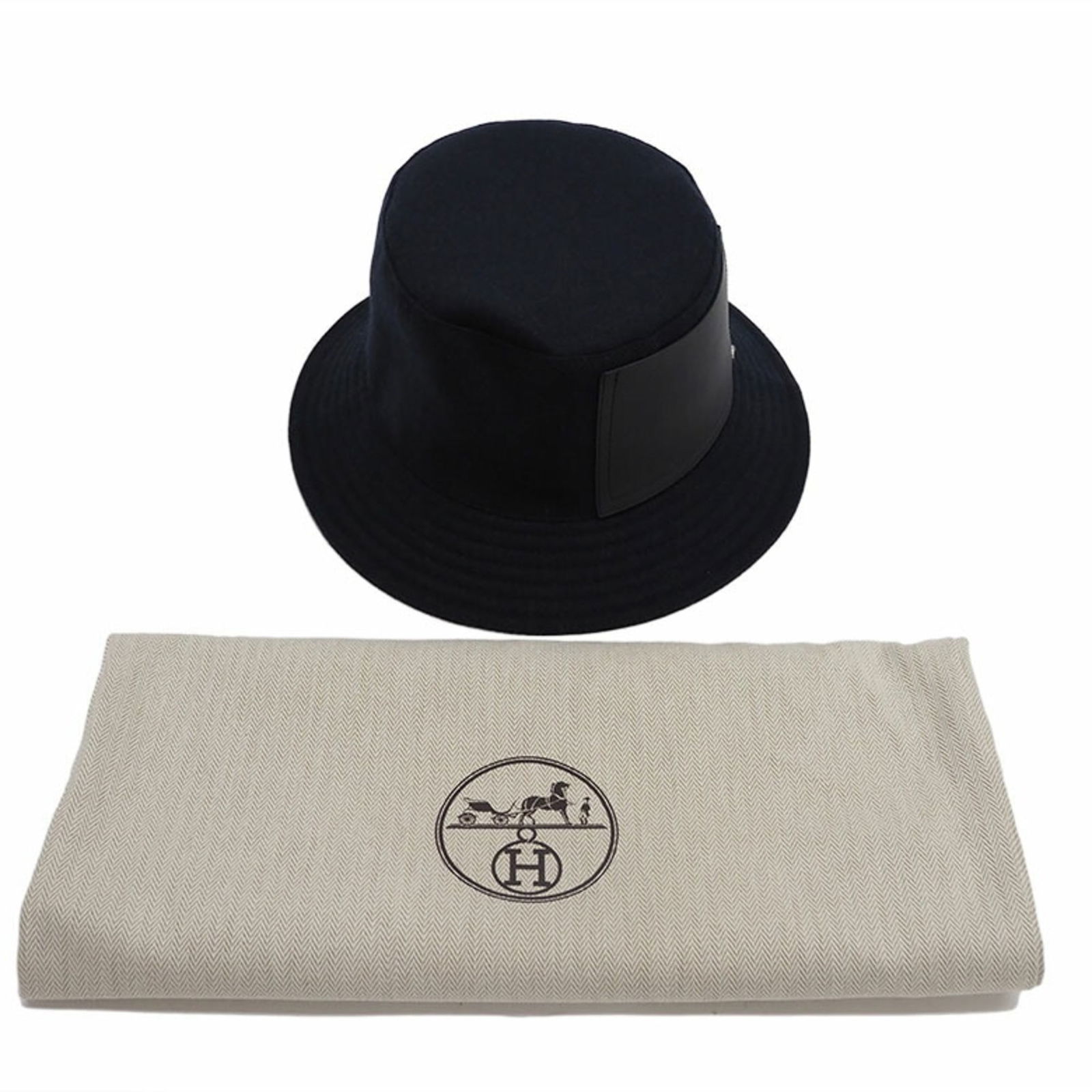 Wool Hermes Bucket Hat - 9