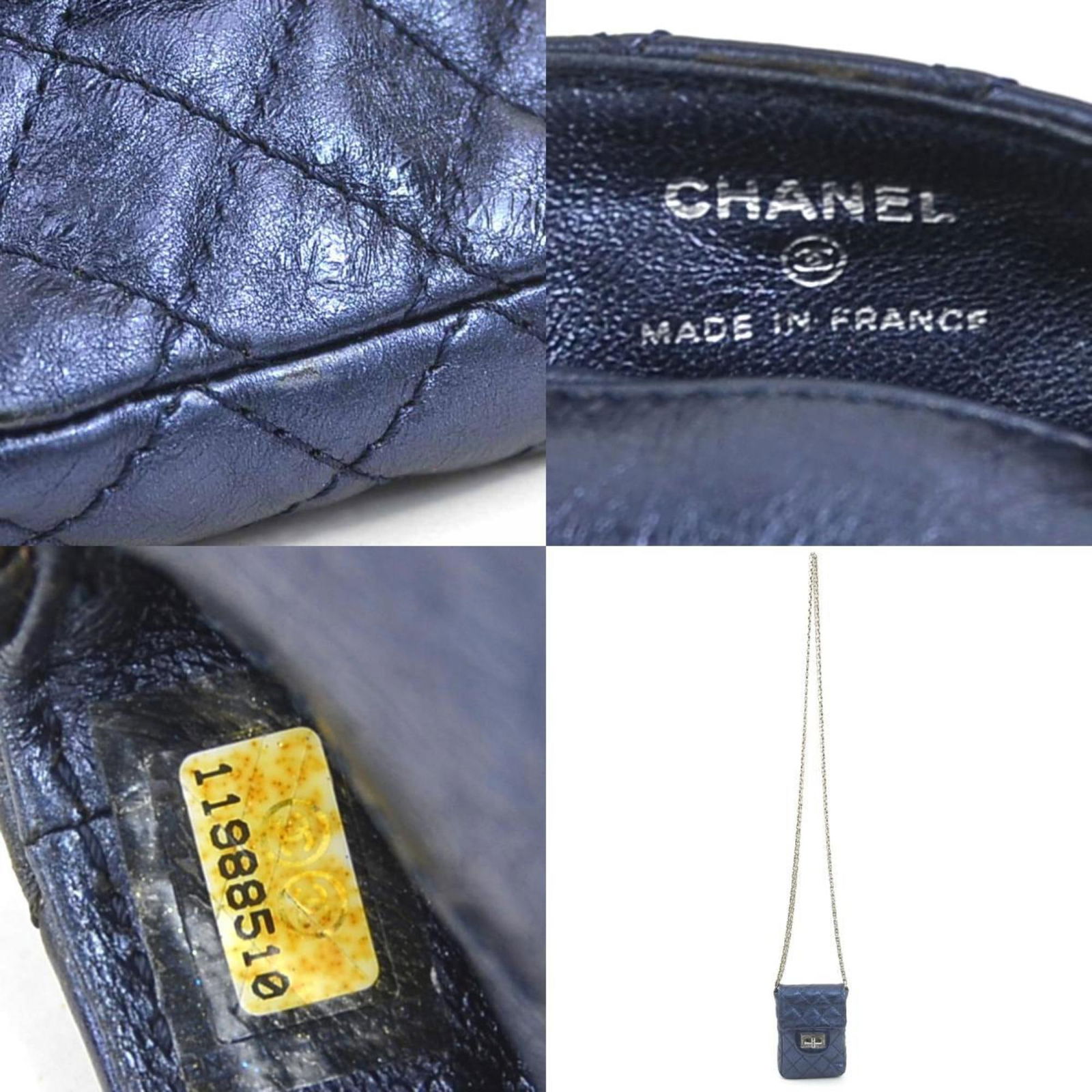 Shoulder Bag Leather - Chanel Pouch - 4