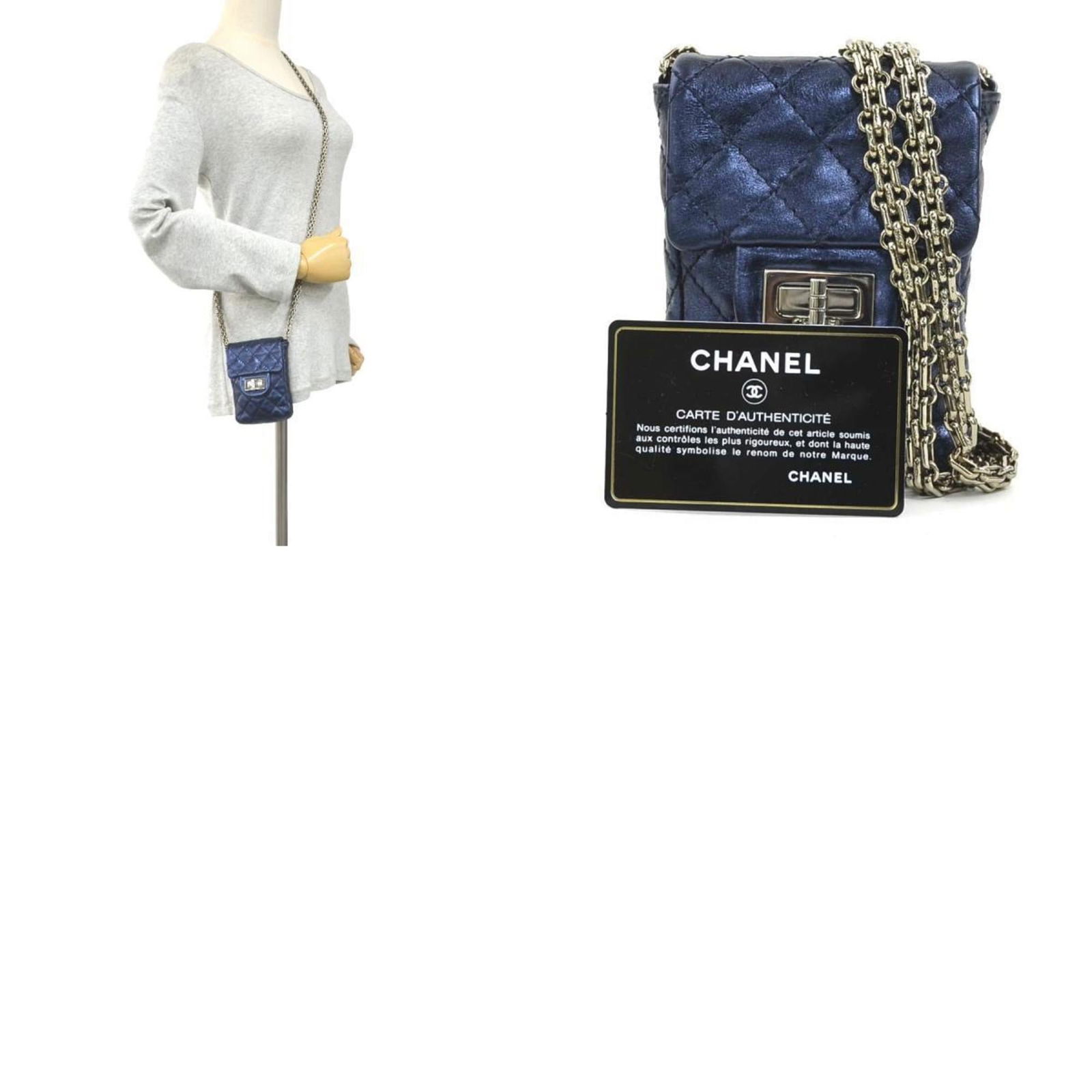 Shoulder Bag Leather - Chanel Pouch - 5