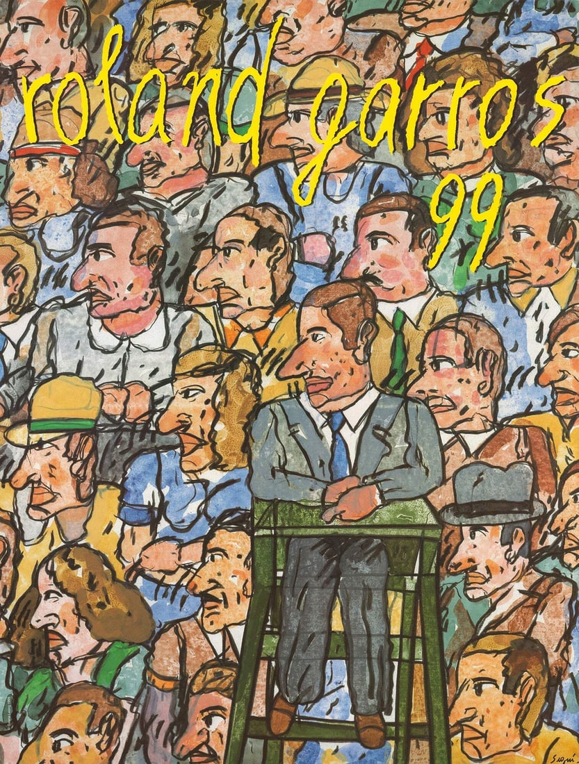M ANTONIO SEGUI Roland Garros French Open 29.5" x 22.5" Poster 1999 Contemporary: M ANTONIO SEGUI Roland Garros French Open 29.5" x 22.5" Poster 1999 Contemporary This listing features M ANTONIO SEGUI Roland Garros French Open 29.5" x 22.5" Poster 1999 Contemporary. Item specifics