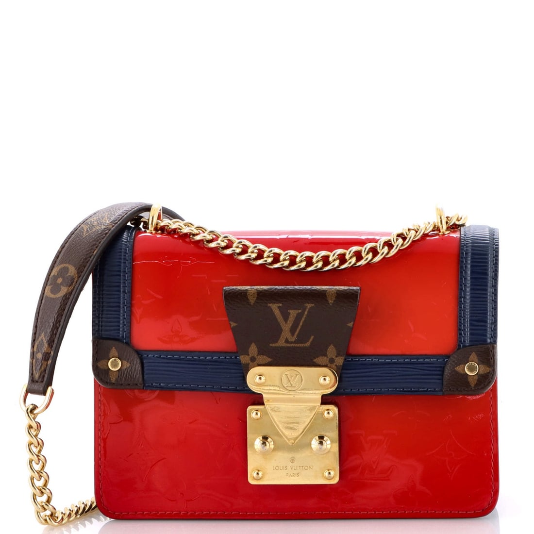 Epi Louis Vuitton Wynwood Handbag Monogram Vernis with Monogram Canvas and: Epi Louis Vuitton Wynwood Handbag Monogram Vernis with Monogram Canvas and This listing features Epi Louis Vuitton Wynwood Handbag Monogram Vernis with Monogram Canvas and. Item specifics are