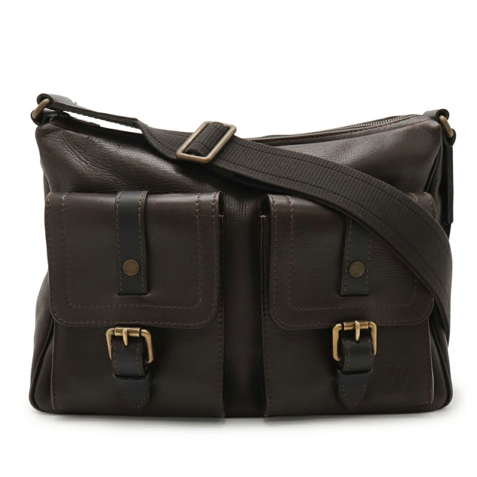 Leather Louis Vuitton Shoulder Bag Utah (1 of 10)