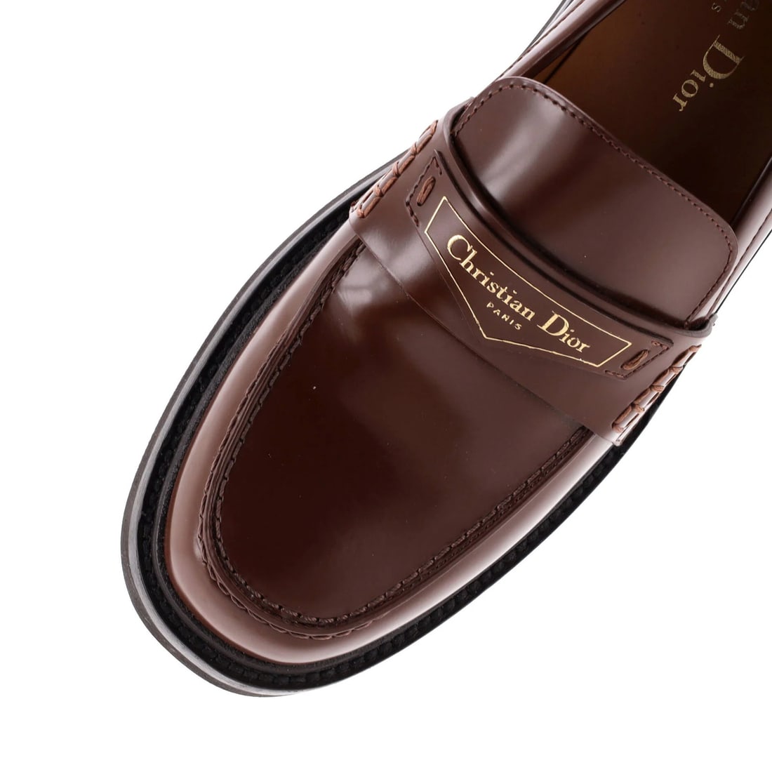 Leather Christian Dior Women's Boy Loafers - 5